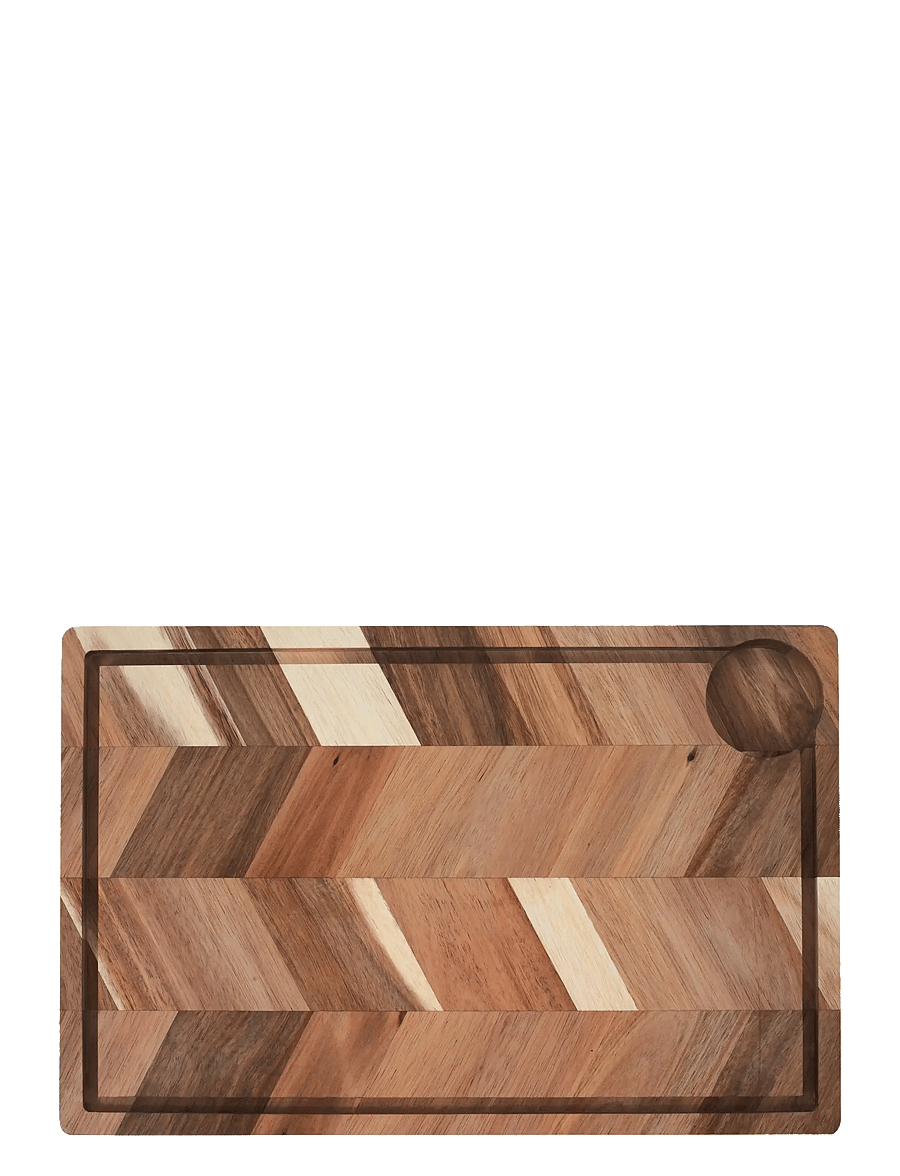 Aida - Cutting board w. Juice groove - schneidebretter - teak - 1