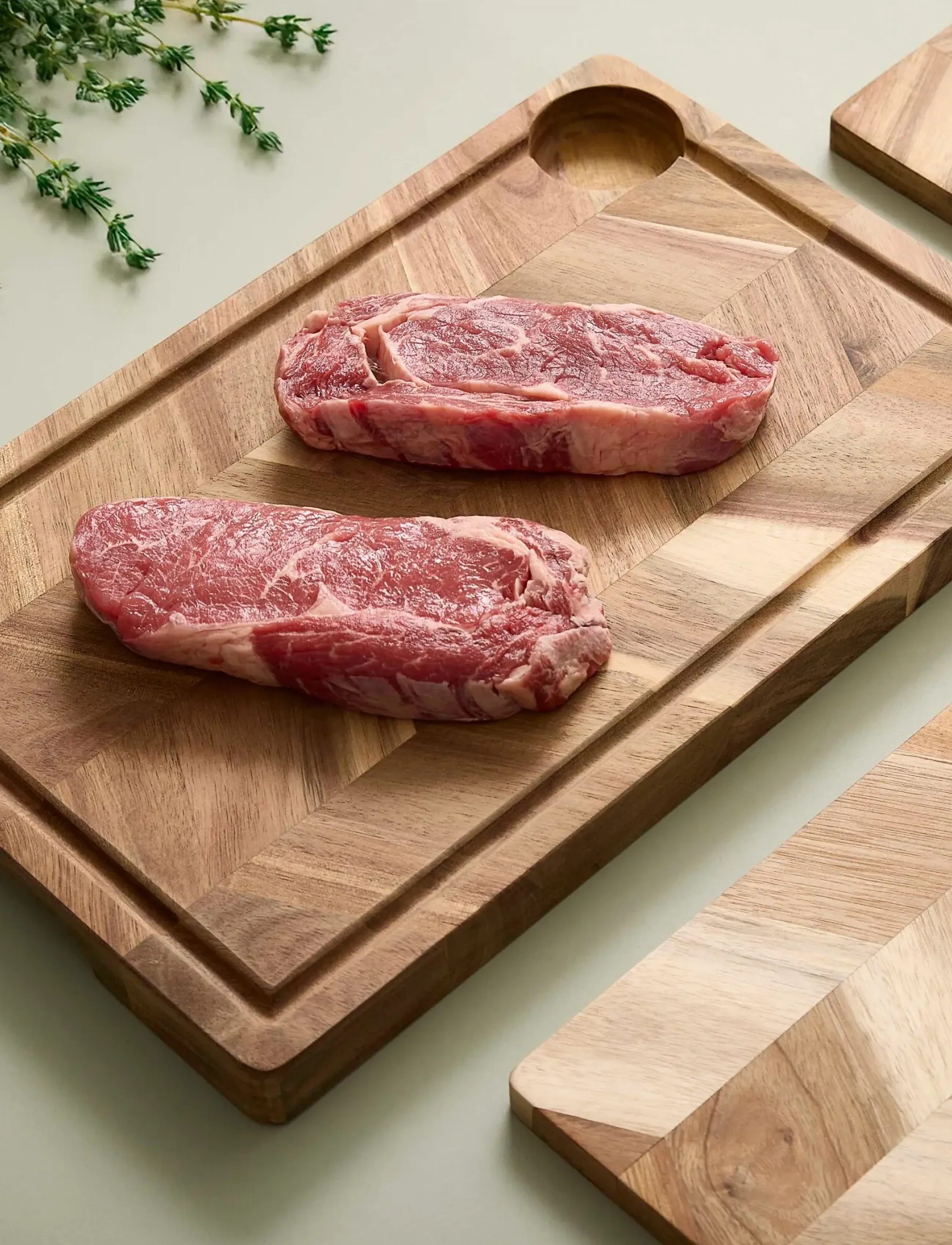 Aida Cutting Board W. Juice Groove, One Size, Kitchen Tools, Braun - Boards, Homeware