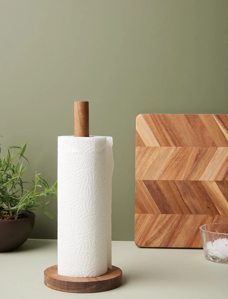 Aida - Paper towel holder - majapidamispaberi hoidjad - teak - 0