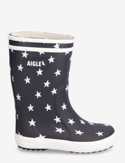 Aigle - AI LOLLY POP PLAY2 MARINE/ET - unlined rubberboots - marine/etoile - 1