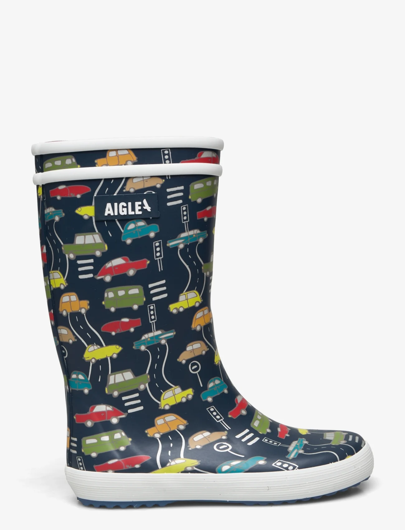Aigle - AI LOLLY POP PLAY2 CARS - unlined rubberboots - cars - 1