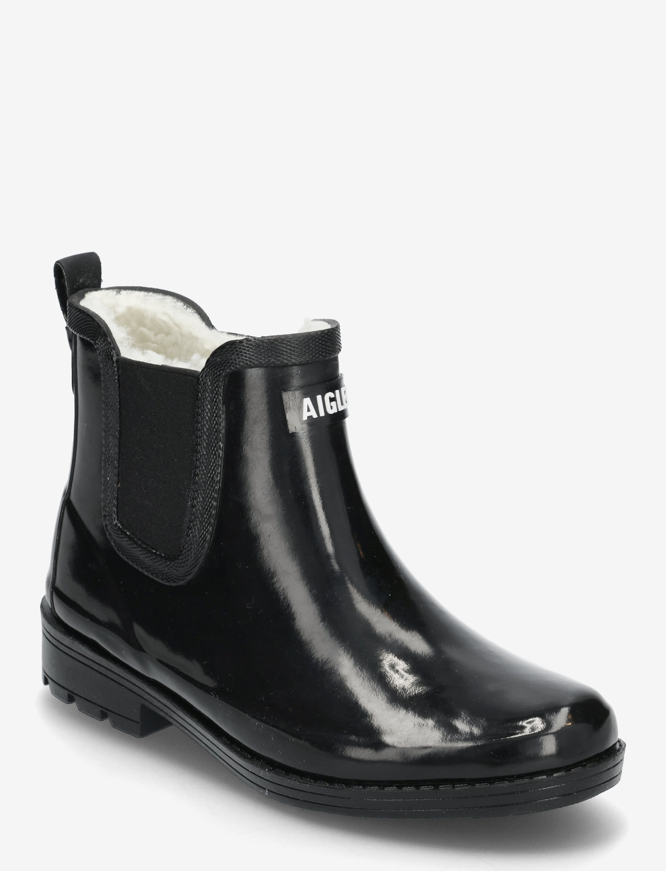 Aigle - AI CARVILLE FUR 2 NOIR - vardagsstil - noir - 0