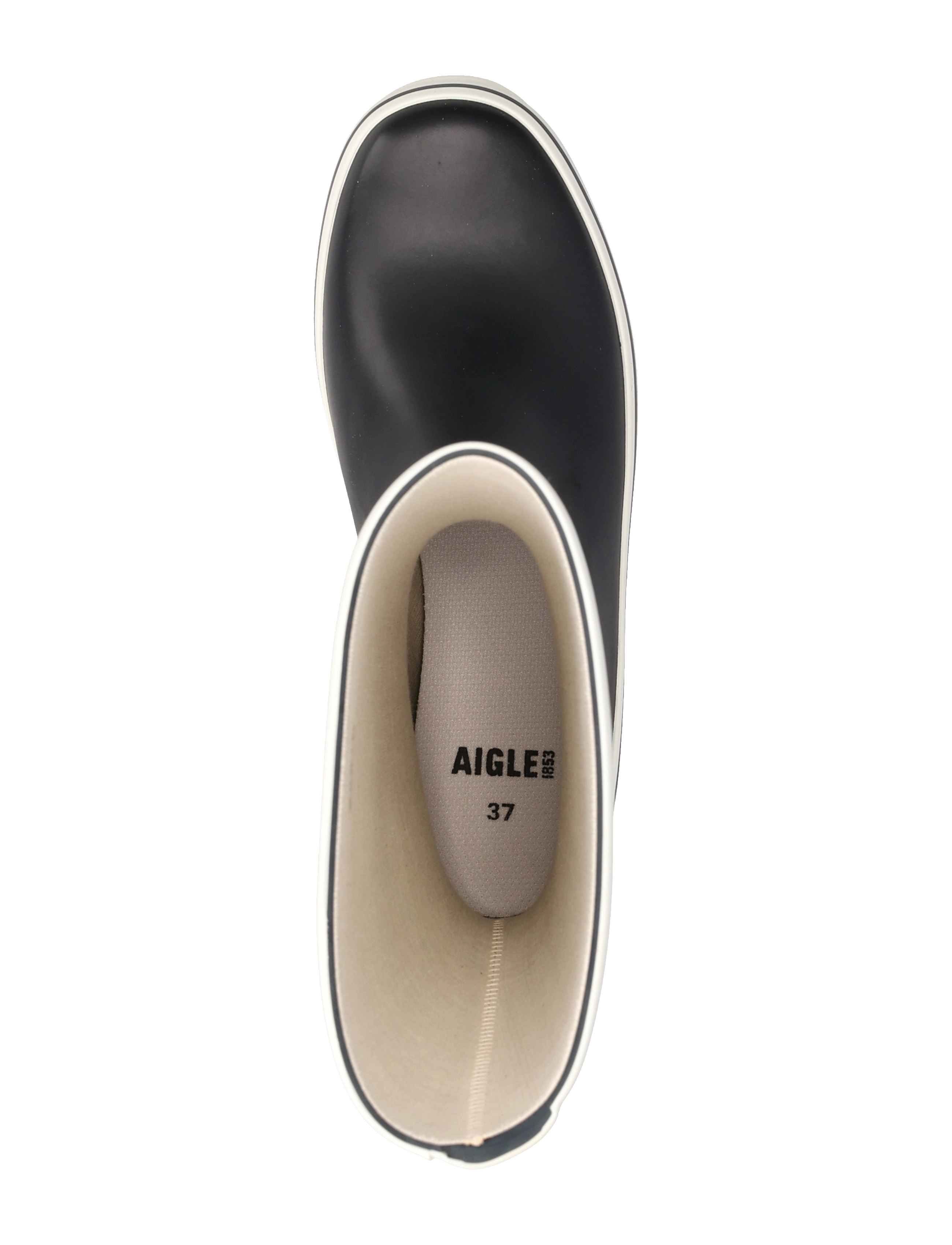 Aigle - AI MALOUINE 2 MARINE/BLANC - overtøj - marine/blanc - 3