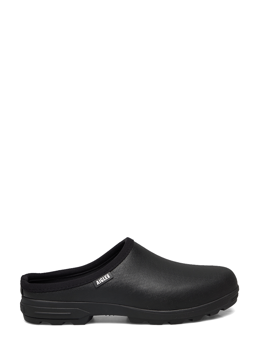 Aigle - AI LESSFOR OPEN M NOIR - gummistiefel - noir - 1