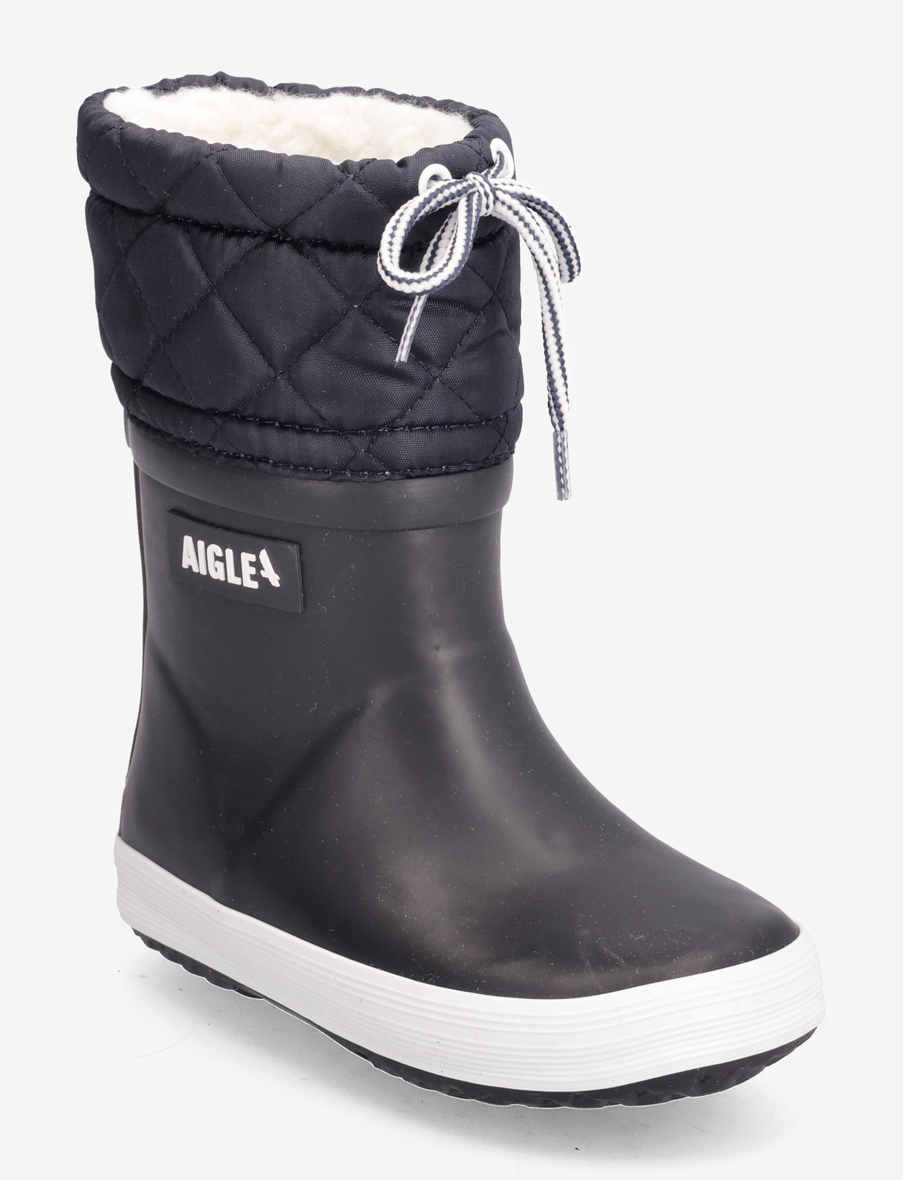 Aigle - AI GIBOULEE 2 MARINE/BLANC - gummistøvler med for - marine/blanc - 0