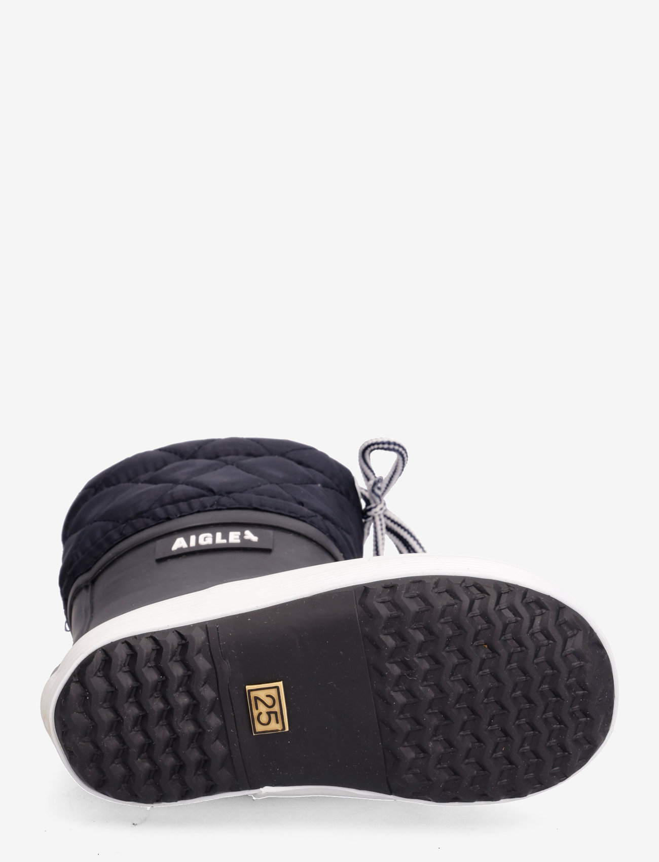 Aigle - AI GIBOULEE 2 MARINE/BLANC - gummistøvler med for - marine/blanc - 4