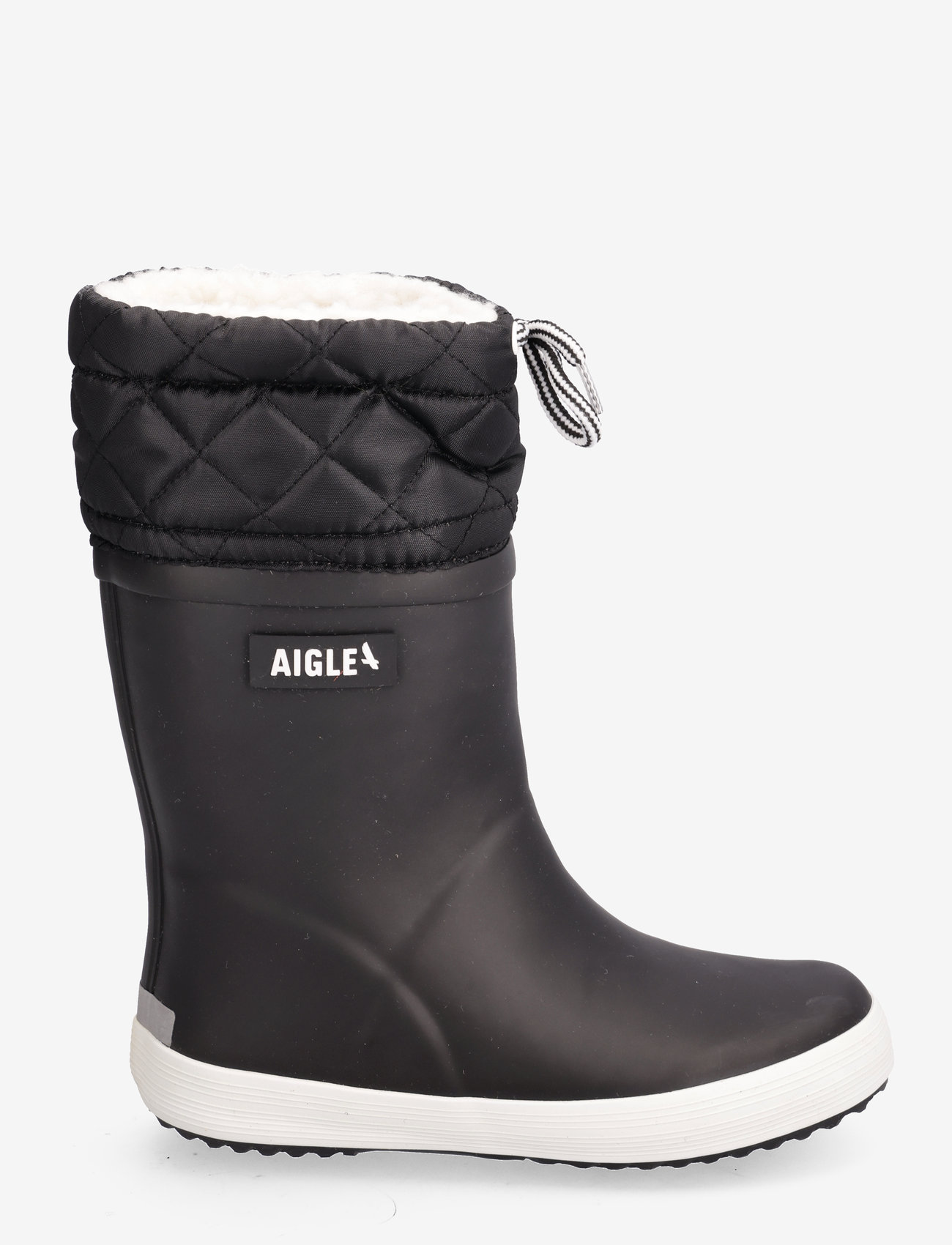 Aigle - AI GIBOULEE 2 NOIR/BLANC - gefütterte gummistiefel - noir/blanc - 1