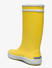 Aigle - AI LOLLY POP 2 JAUNE/BLANC - gummistøvler uten linjer - jaune/blanc - 2