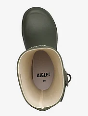 Aigle - AI WOODY-POP 2 KAKI - vuorittomat kumisaappaat - kaki - 3