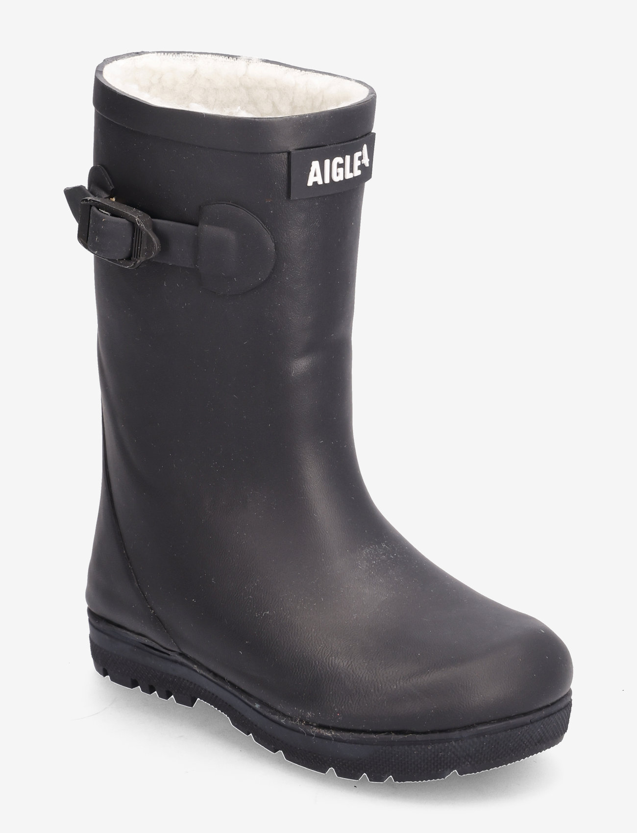 Aigle - AI WOODY-POP FUR 2 MARINE - guminiai batai su pamušalu - marine - 0