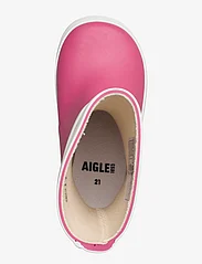 Aigle - AI BABY FLAC 2 ROSE NEW - gummistøvler uten linjer - rose new - 3