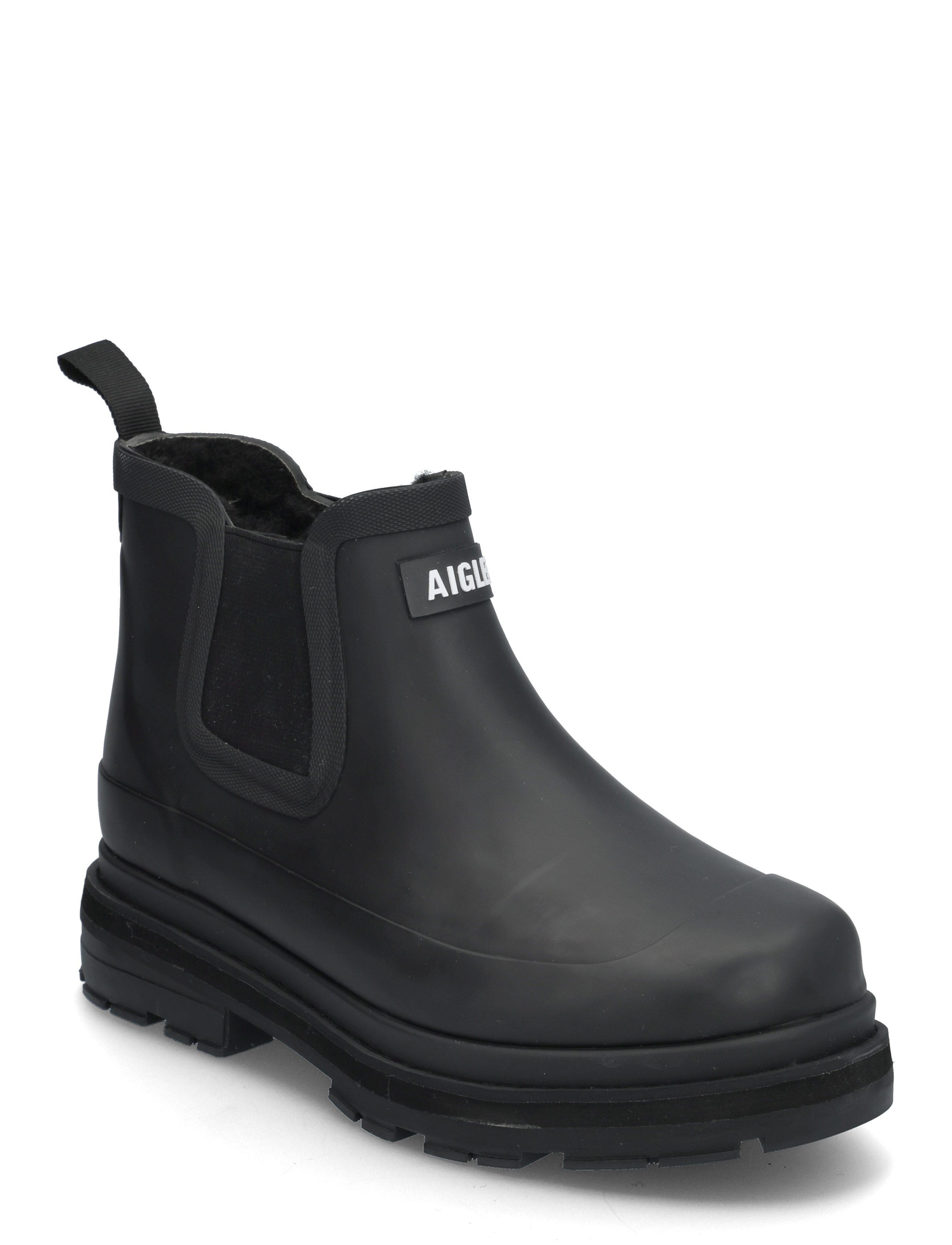 AIGLE Ai Soft Regen Pelz Noir Schwarz - 40 - Damen
