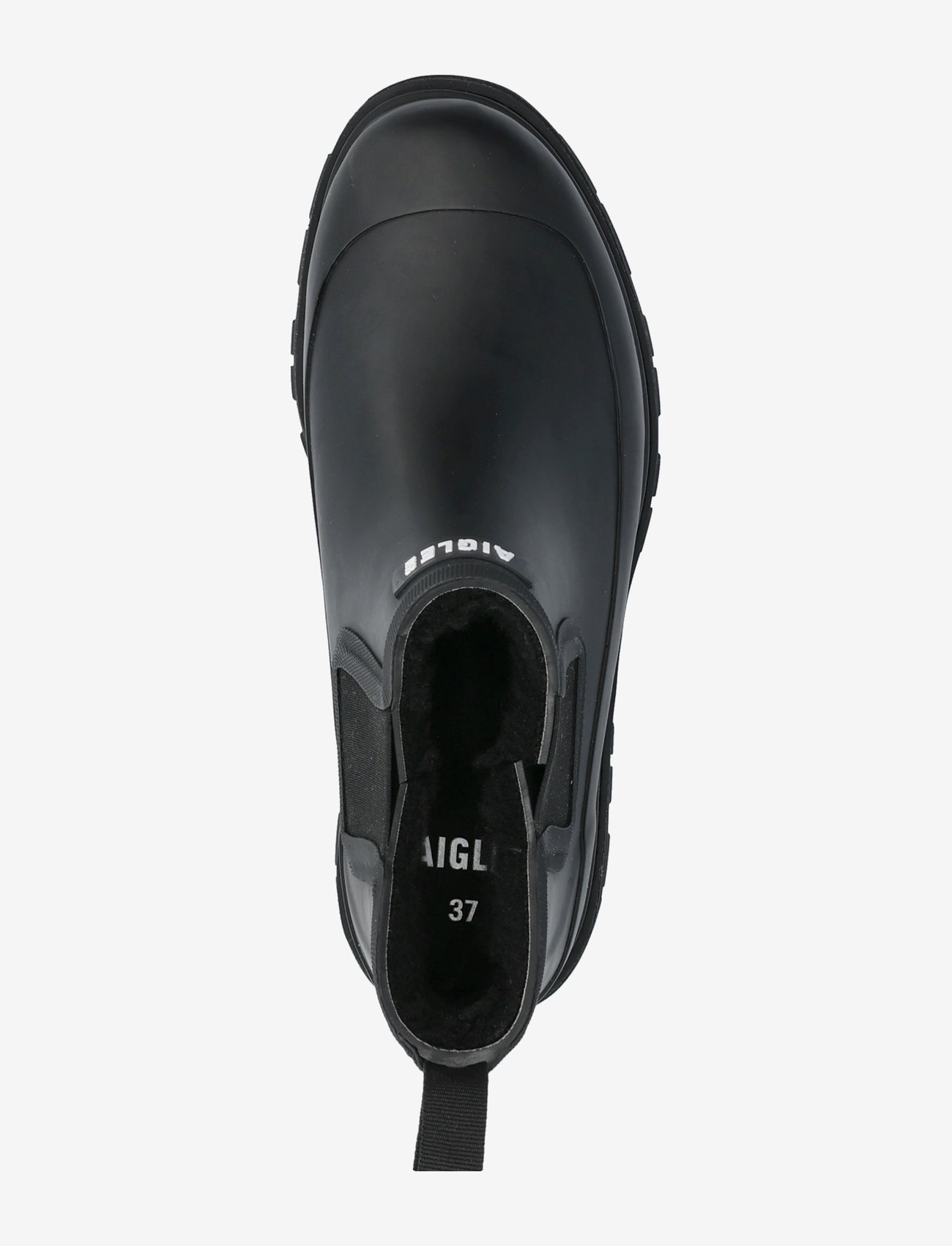 Aigle - AI SOFT RAIN FUR NOIR - jacken & mäntel - noir - 3