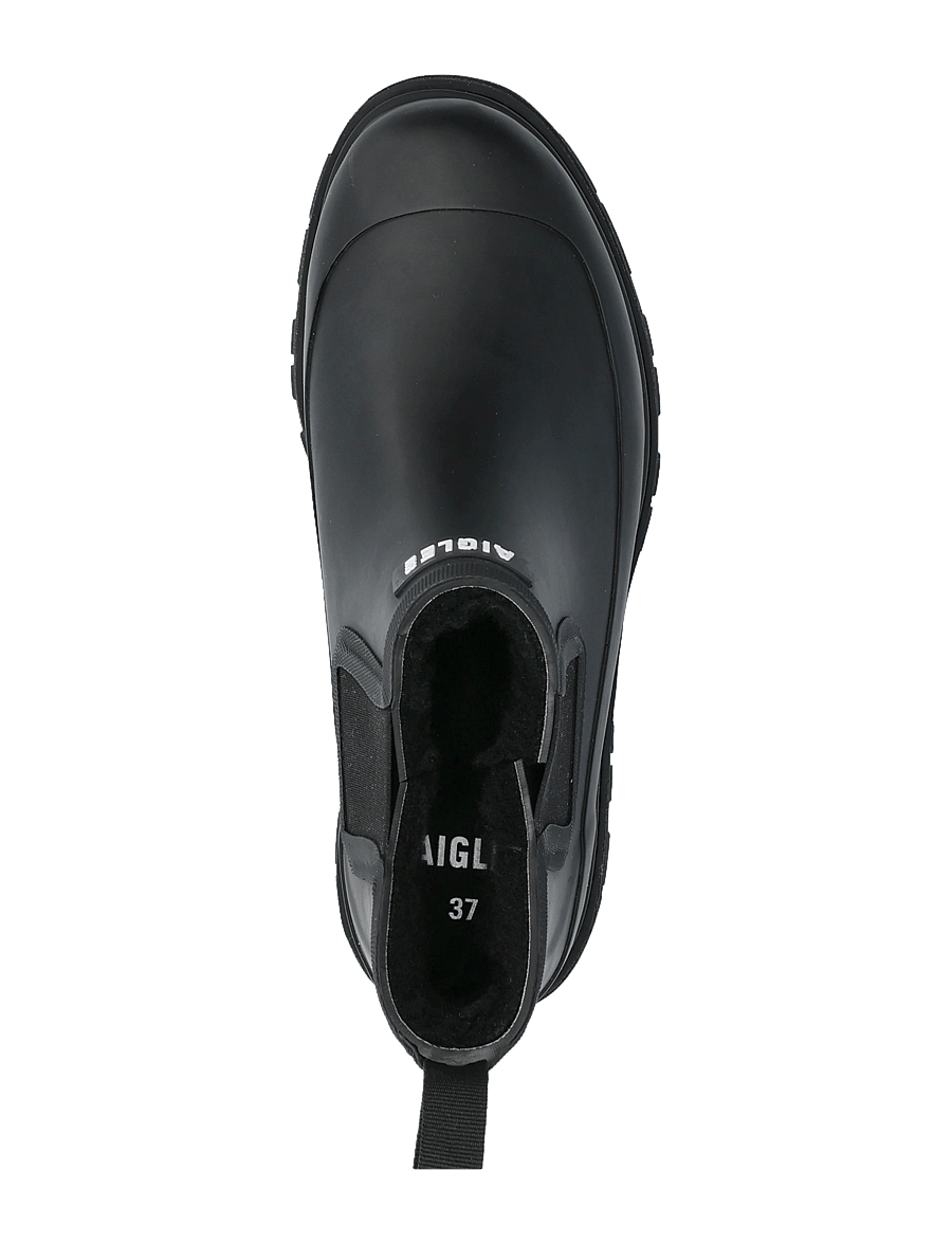 Aigle - AI SOFT RAIN FUR NOIR - vardagsstil - noir - 3