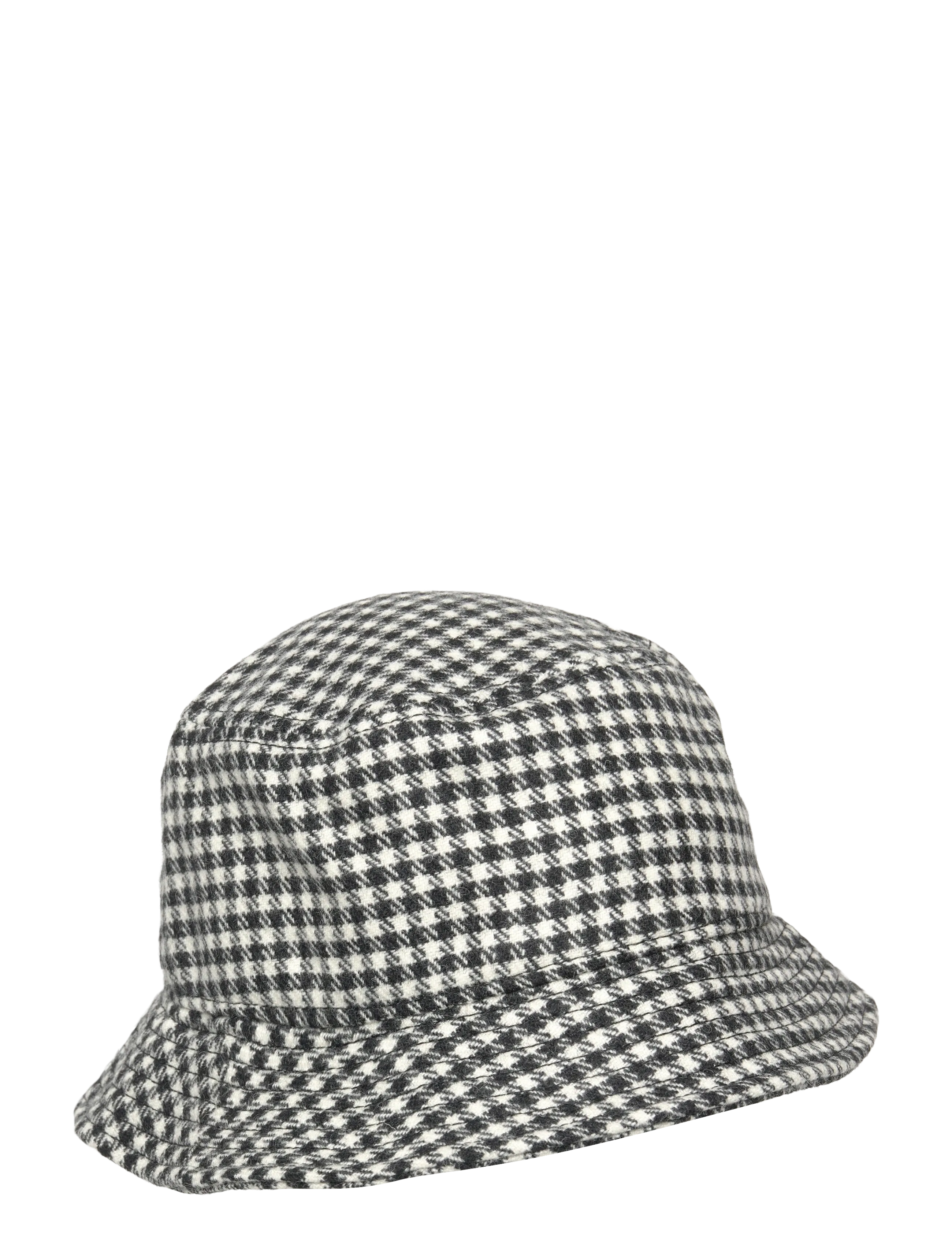 WOOL BUCKET - HOUNDSTOOTH