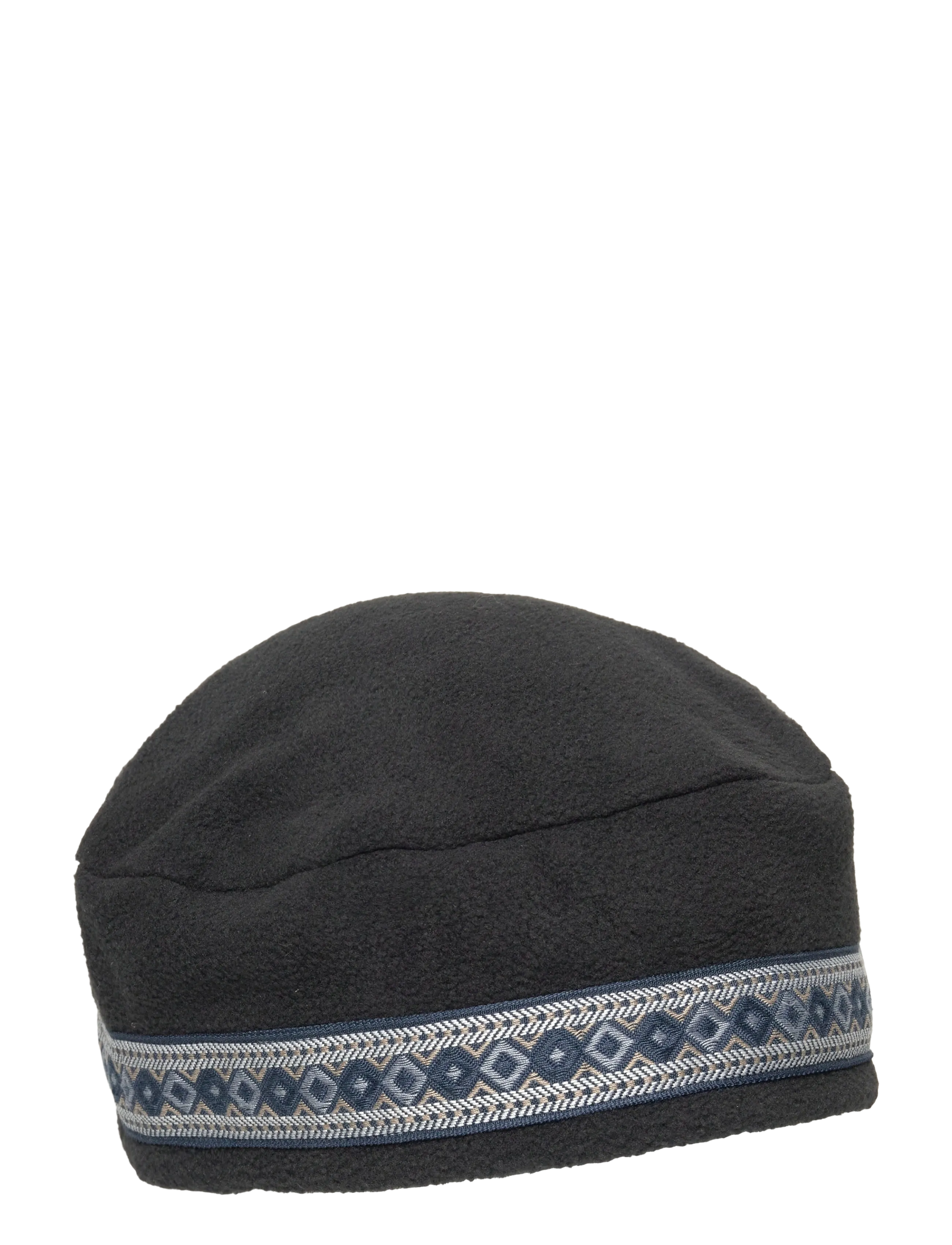 Aimé Leon Dore FLEECE SPORT BEANIE - Mössor & Kepsar - JET BLACK / grey