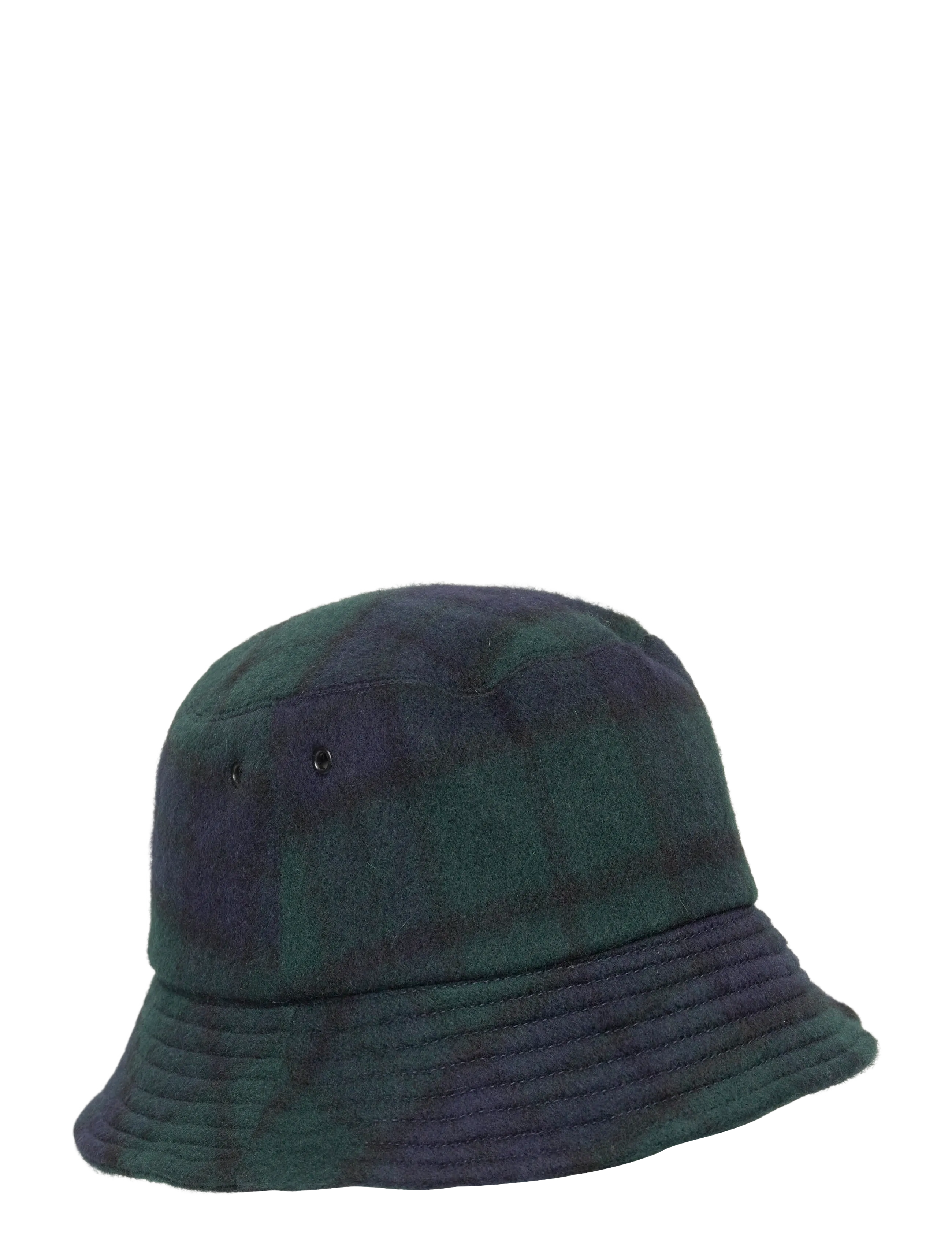 Aimé Leon Dore Wool Plaid Bucket Hat - Accessoarer - BLACK WATCH / multi