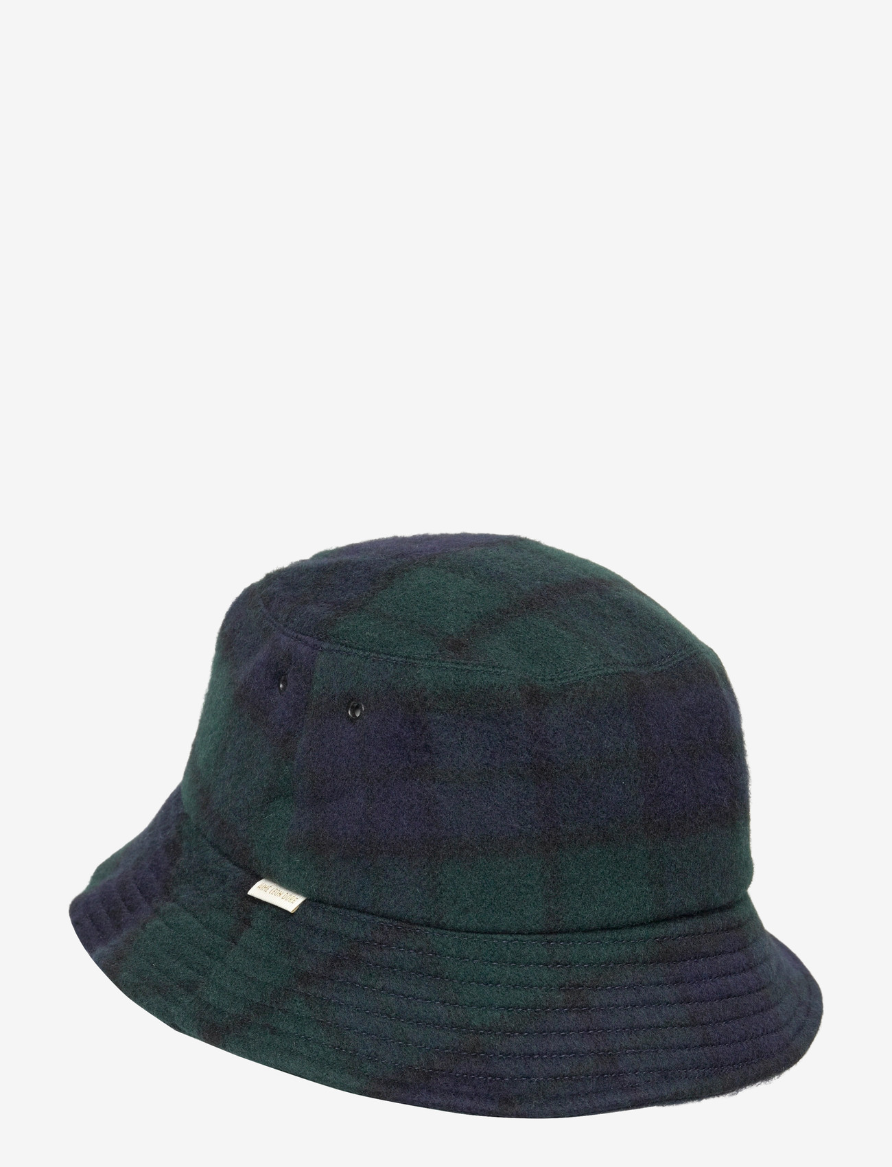 Aimé Leon Dore - Wool Plaid Bucket Hat - mössor & kepsar - black watch - 1