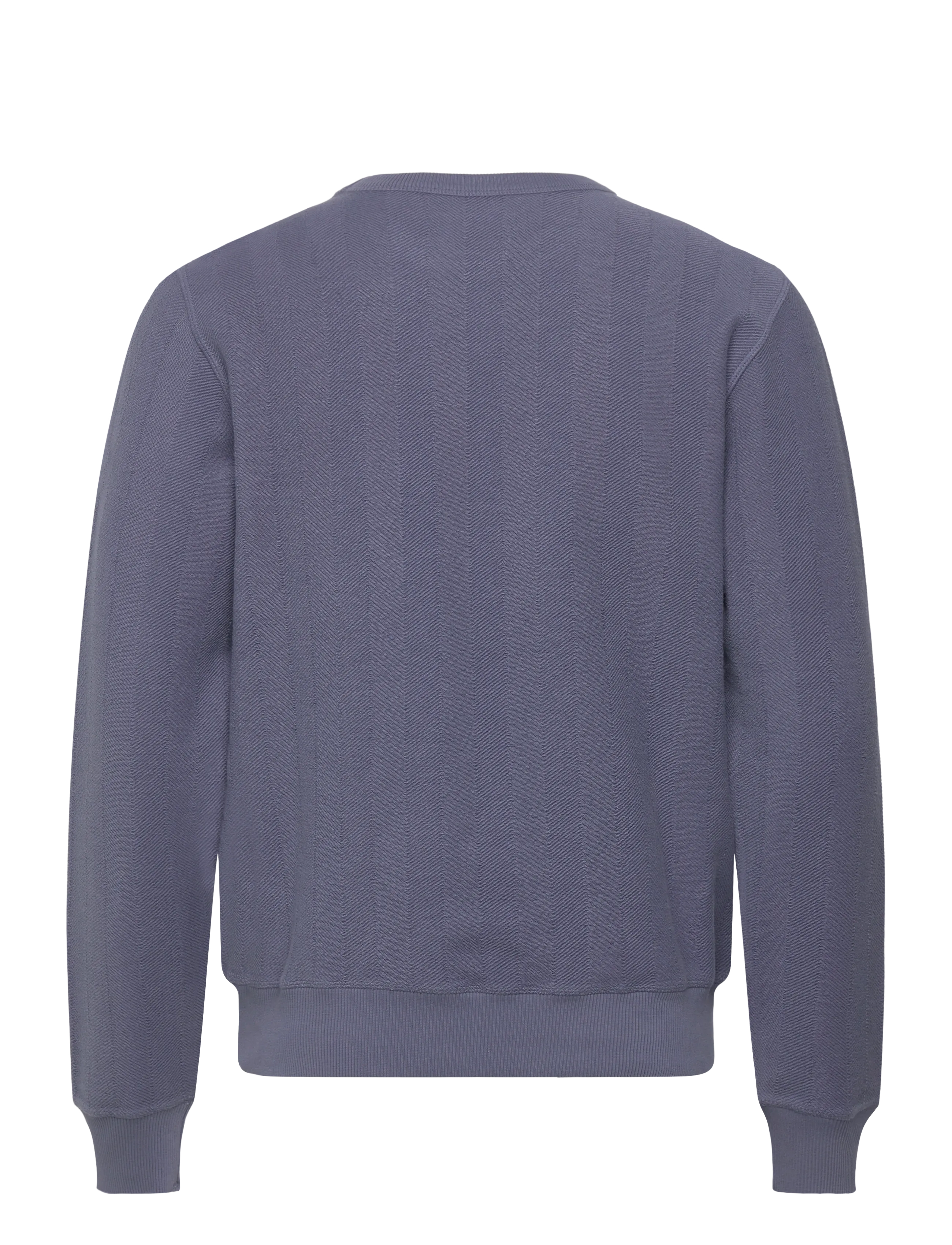 Aimé Leon Dore - Herringbone Terry Uniform Crewneck Sweatshirt - vintage indigo - 1