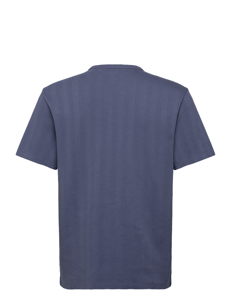 Aimé Leon Dore - SS Drop Needle Tee - kortärmade t-shirts - vintage indigo - 1