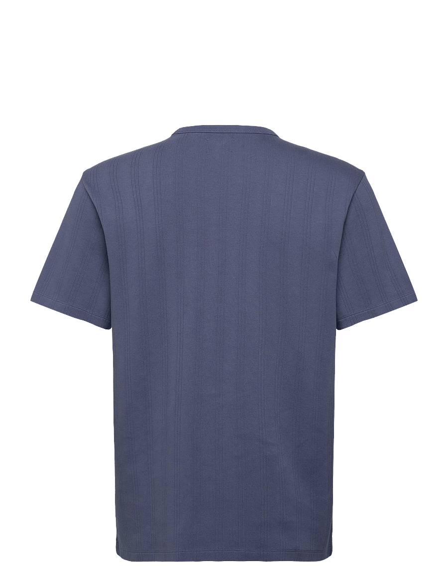 Aimé Leon Dore - SS Drop Needle Tee - kortärmade t-shirts - vintage indigo - 1