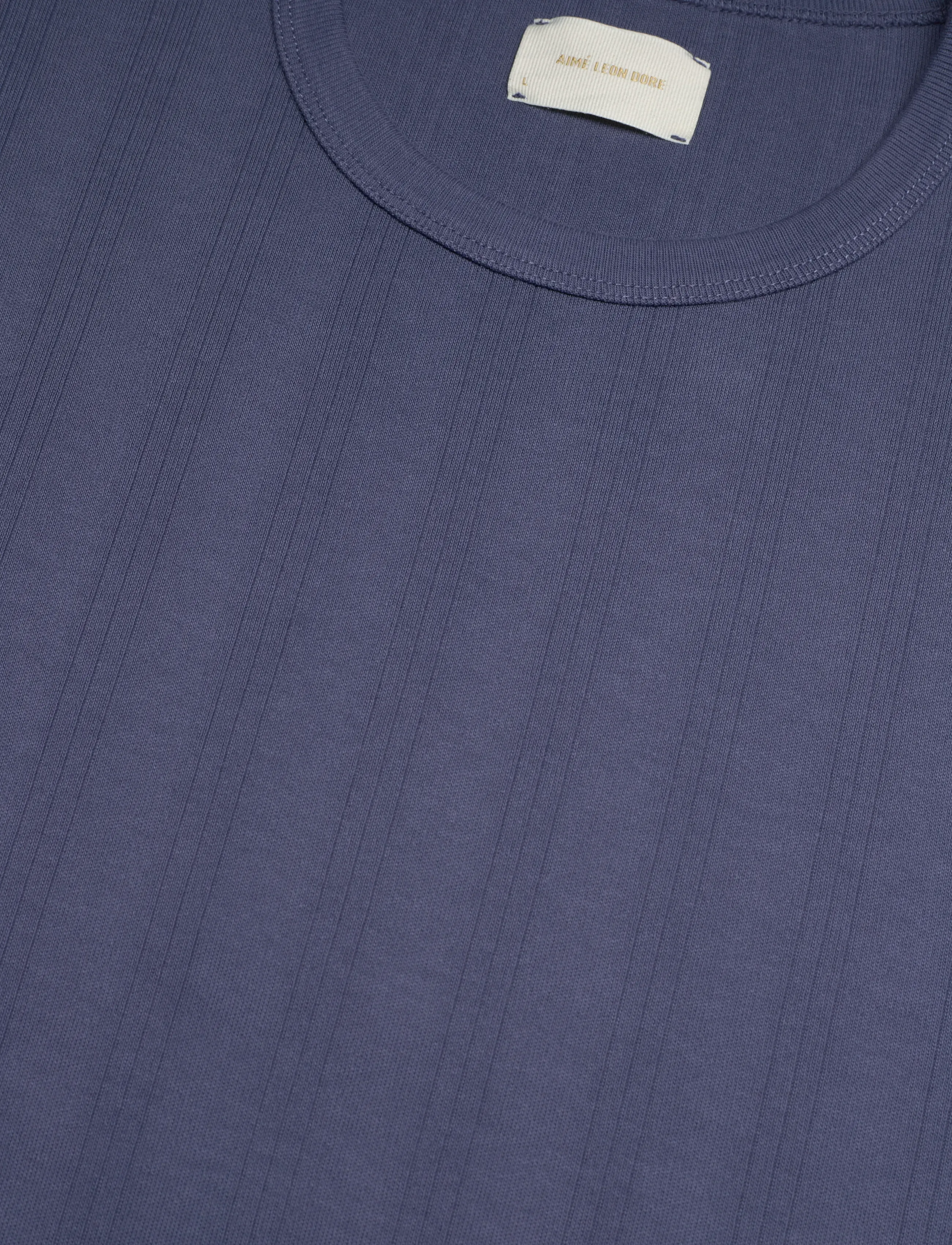 Aimé Leon Dore - SS Drop Needle Tee - lühikeste varrukatega t-särgid - vintage indigo - 2