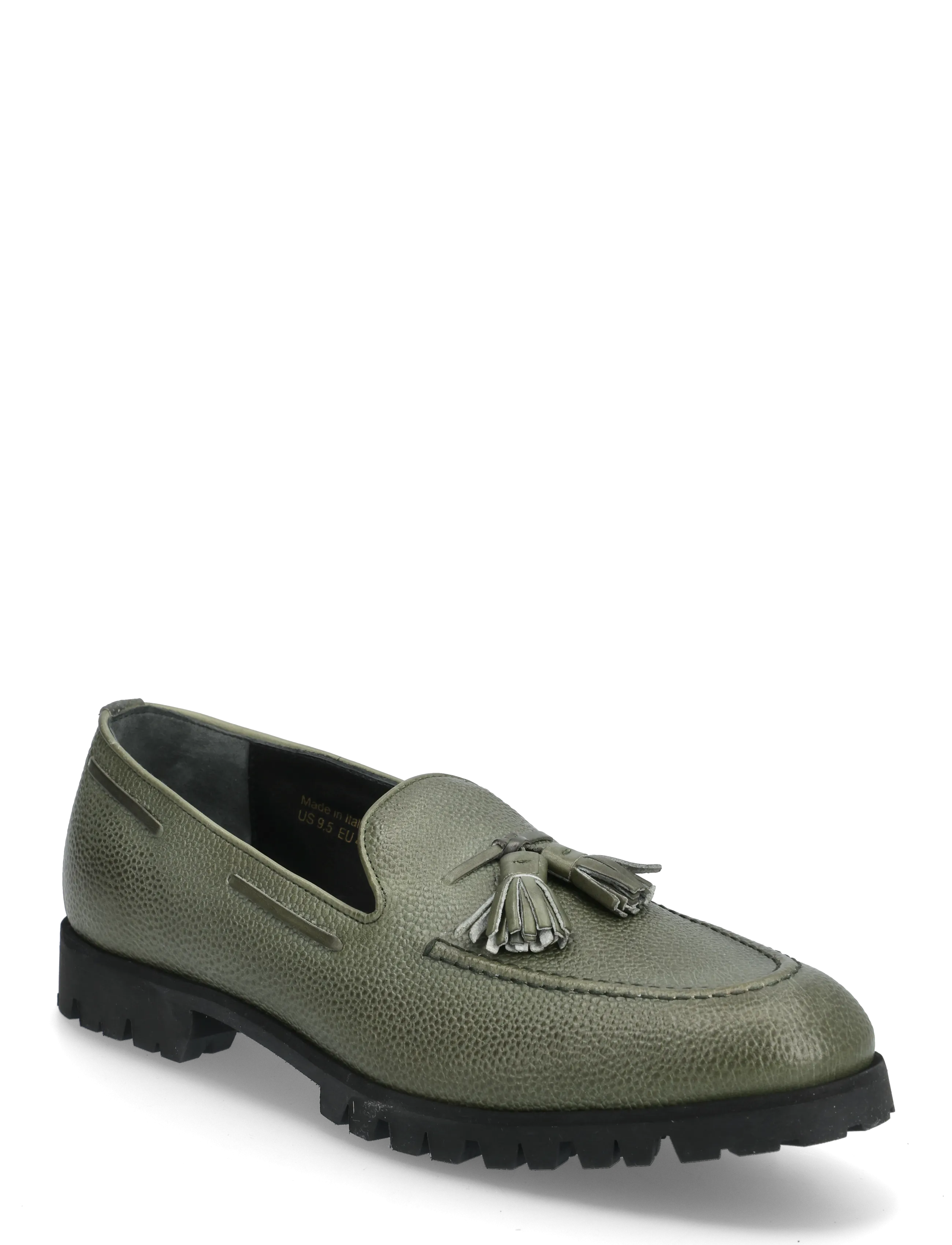 Aimé Leon Dore Tassel Loafer, 39.5, Schuhe, Khakigrün - Loafers, Männerswear