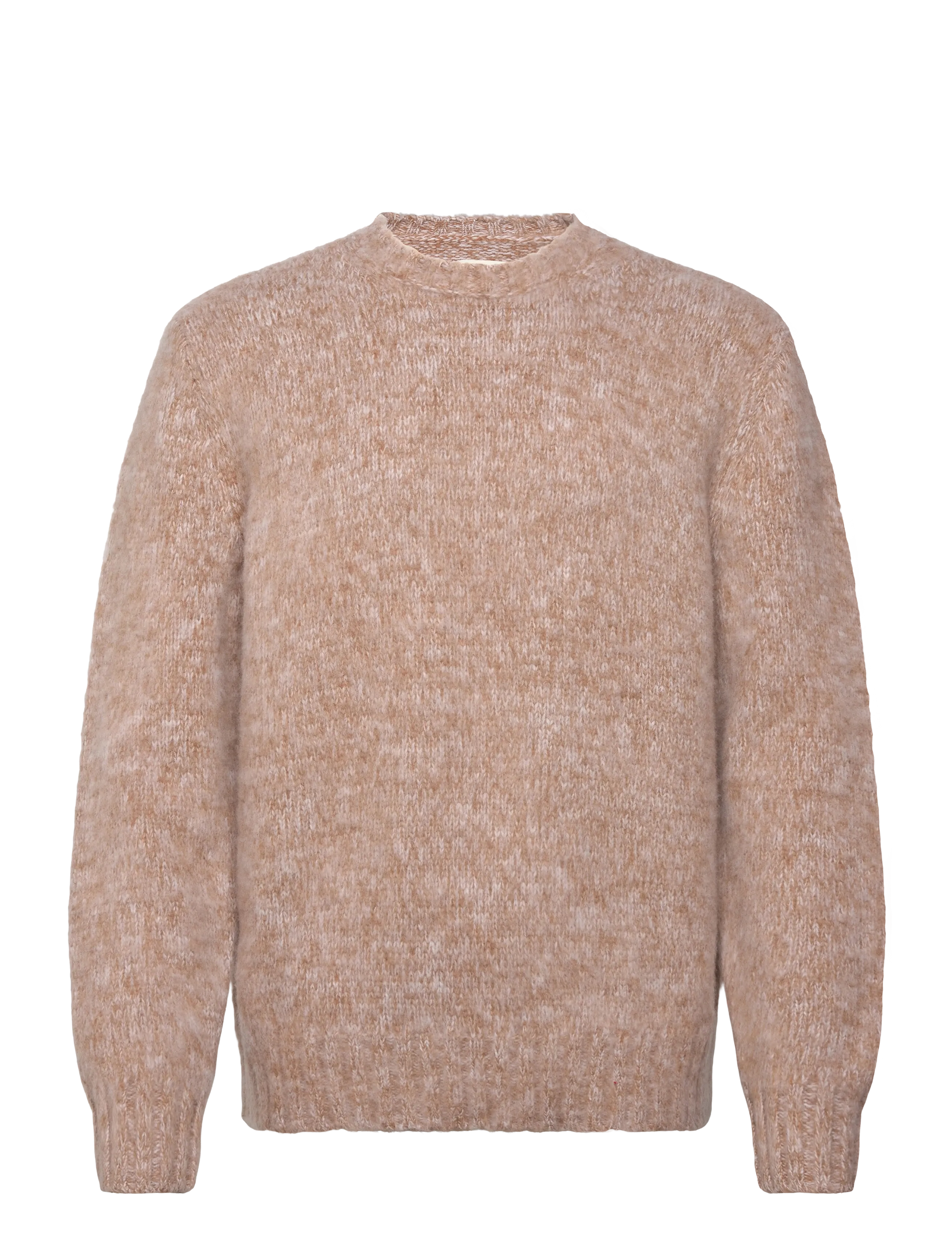 AIMÉ LEON DORE Cashwool Crewneck Beige - L - Herren