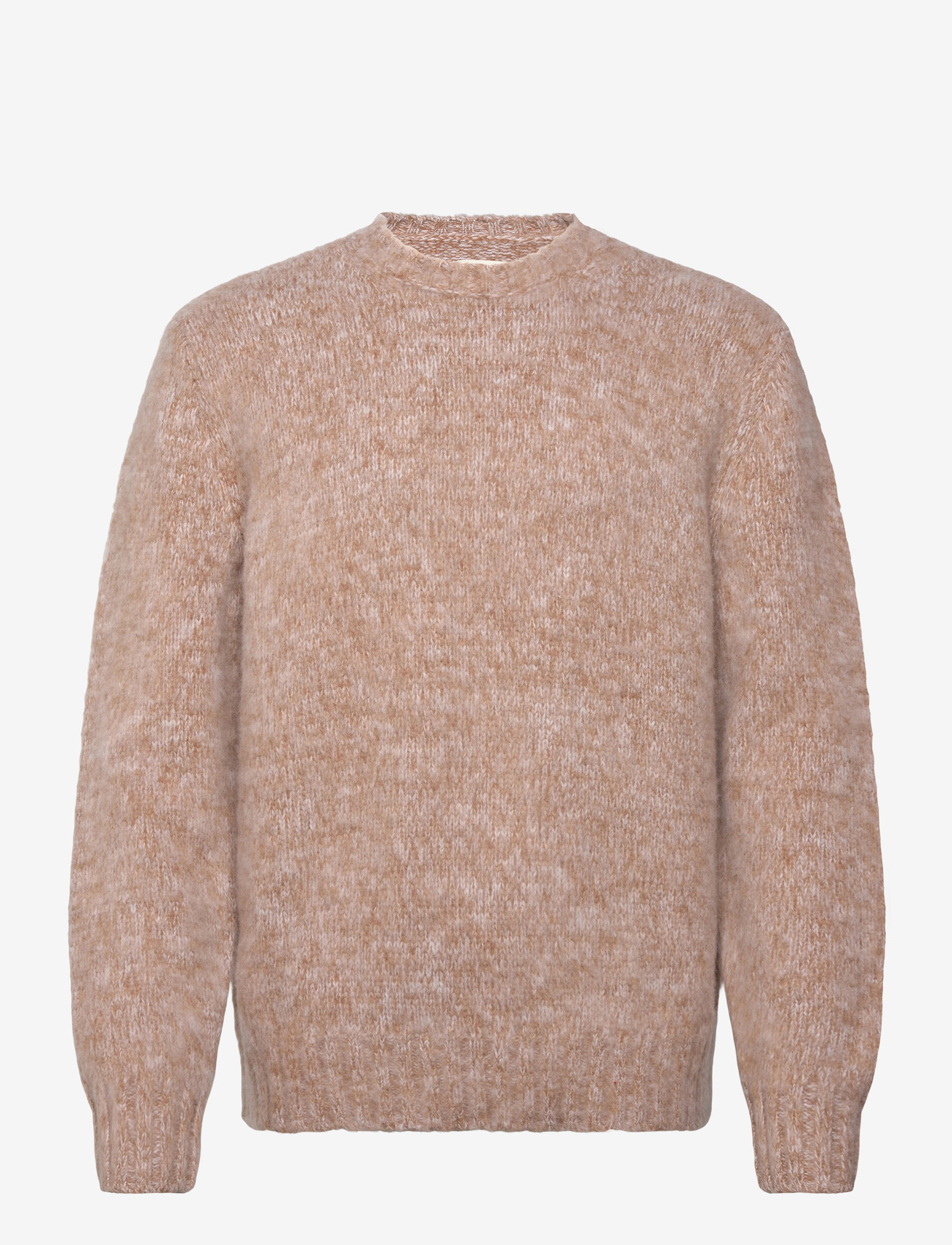 Aimé Leon Dore - Cashwool Crewneck - Ümmarguse kaelusega kudumid - oatmeal - 0