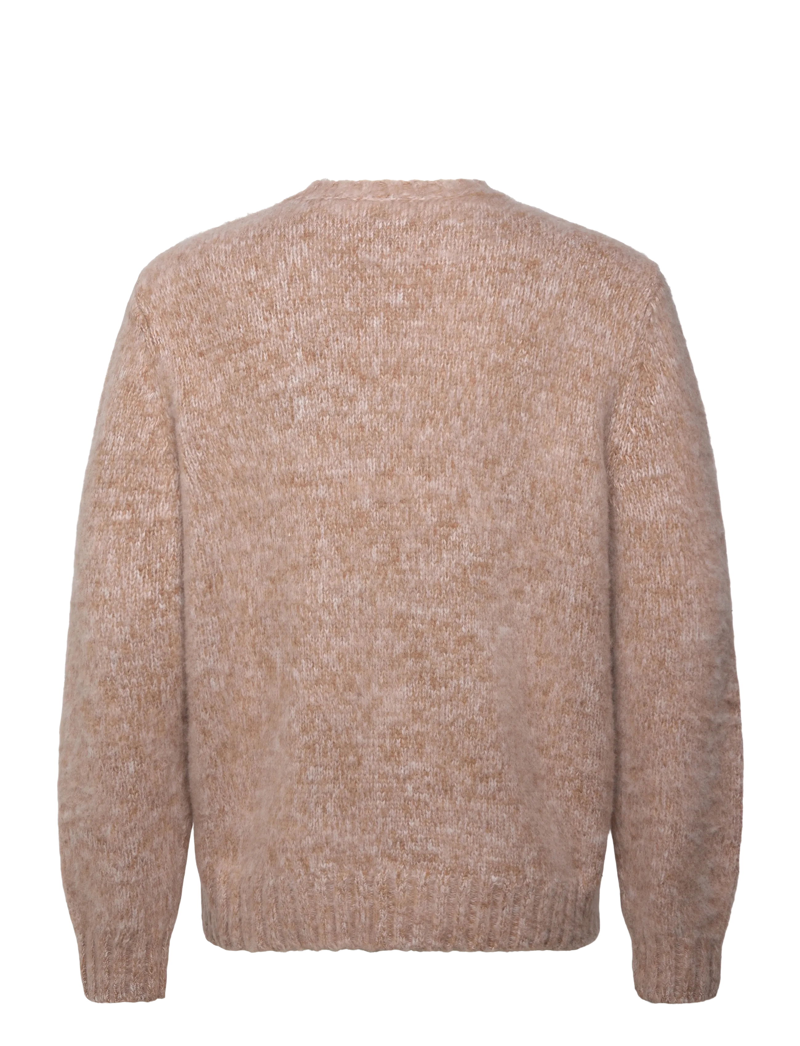 Aimé Leon Dore - Cashwool Crewneck - knitted round necks - oatmeal - 1