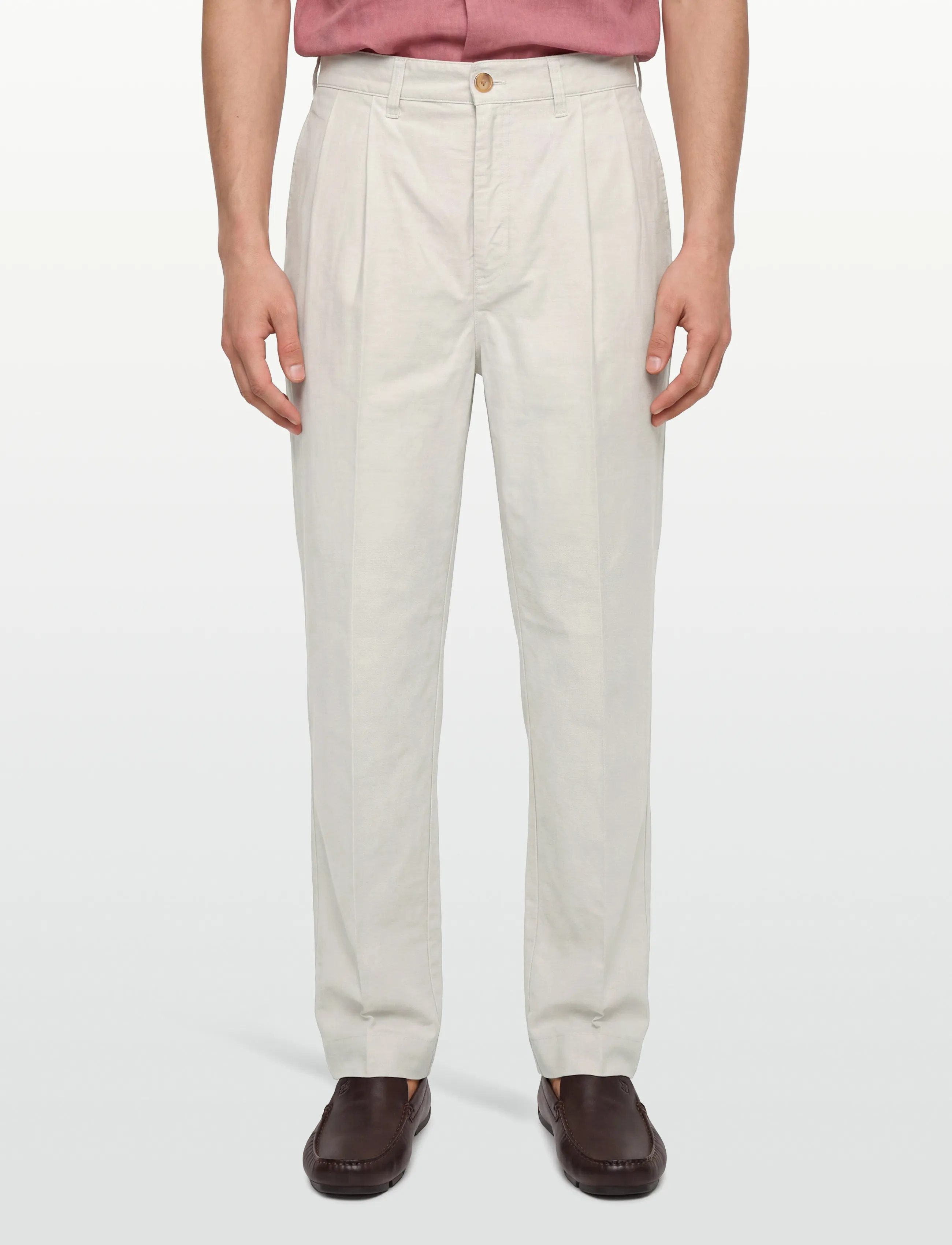 Aimé Leon Dore - Double Pleated Pant - chinos - silver birch - 3