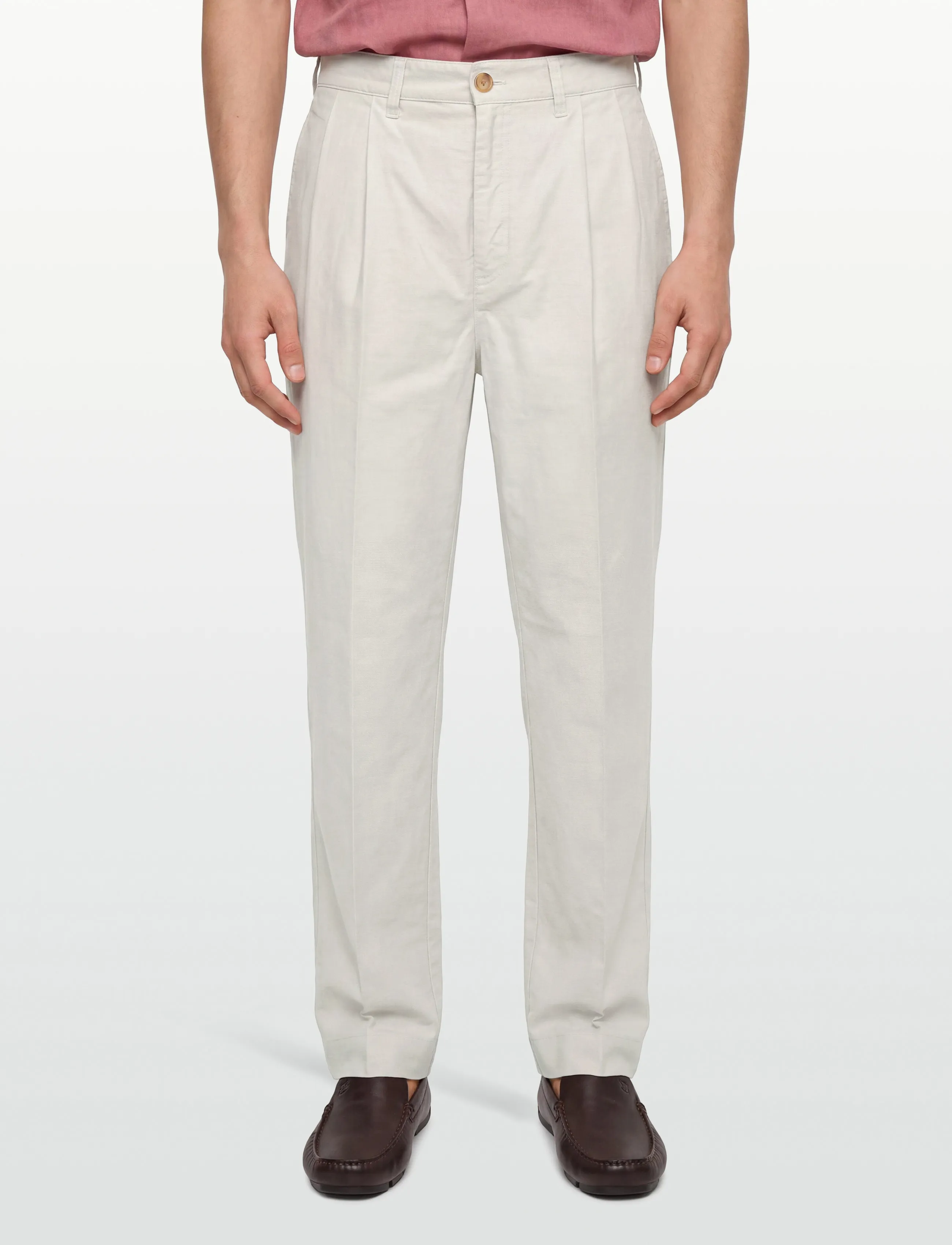 Aimé Leon Dore - Double Pleated Pant - chinos - silver birch - 3