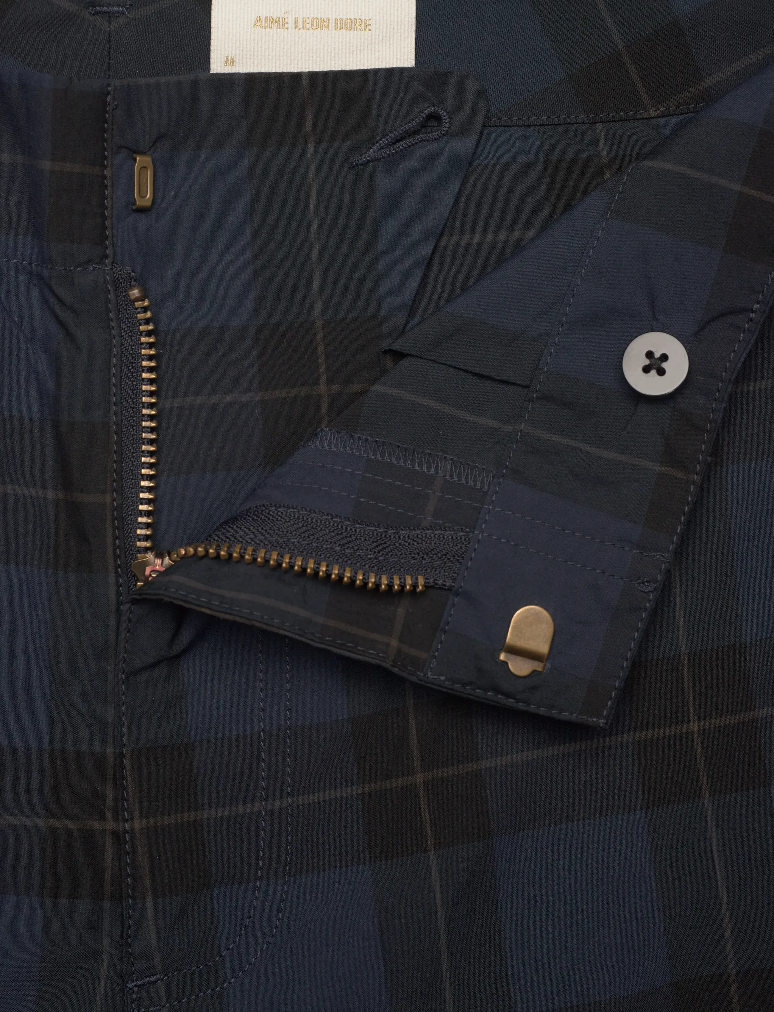 Aimé Leon Dore - Nylon Trouser - frjálslegar buxur - navy - 3
