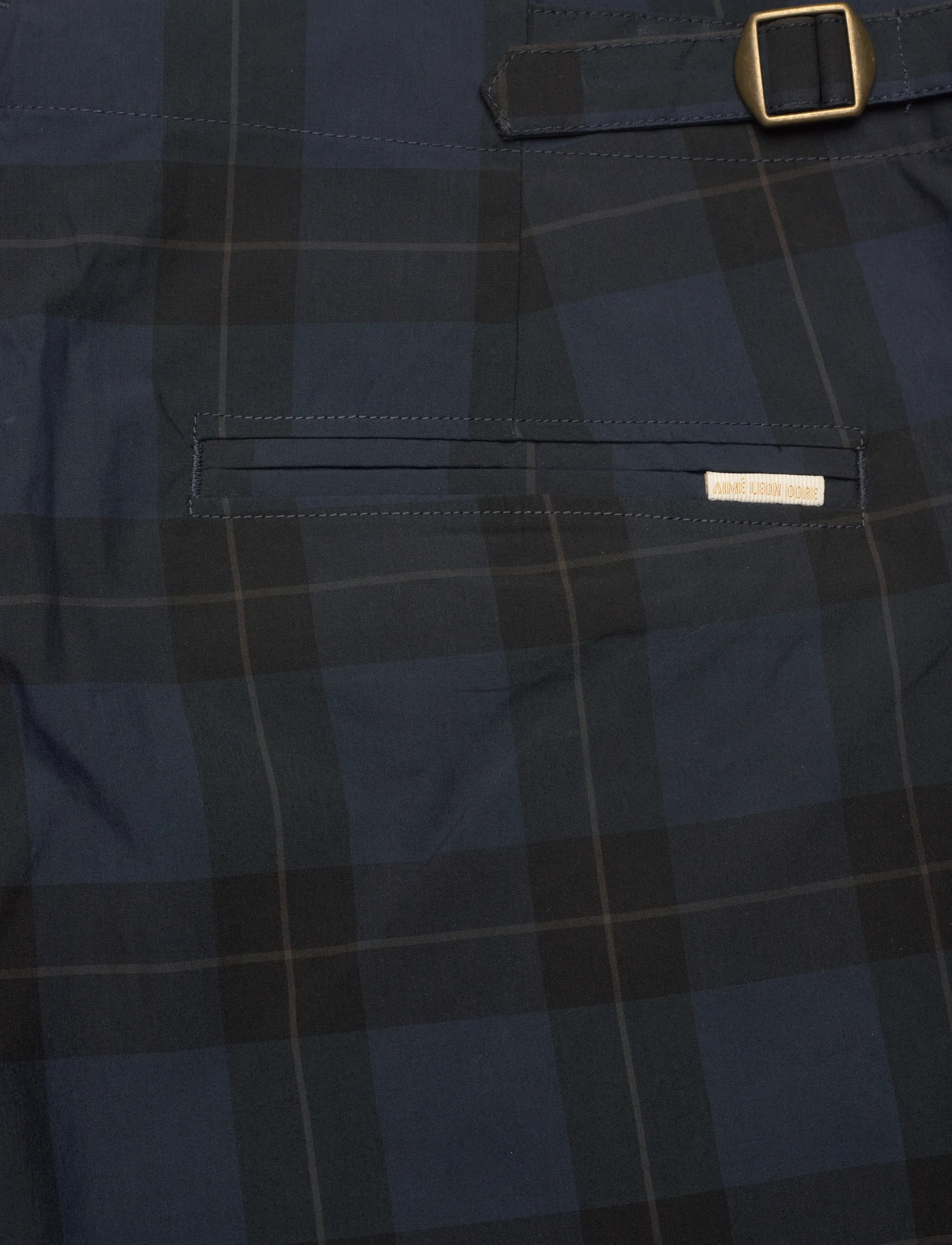 Aimé Leon Dore - Nylon Trouser - frjálslegar buxur - navy - 4