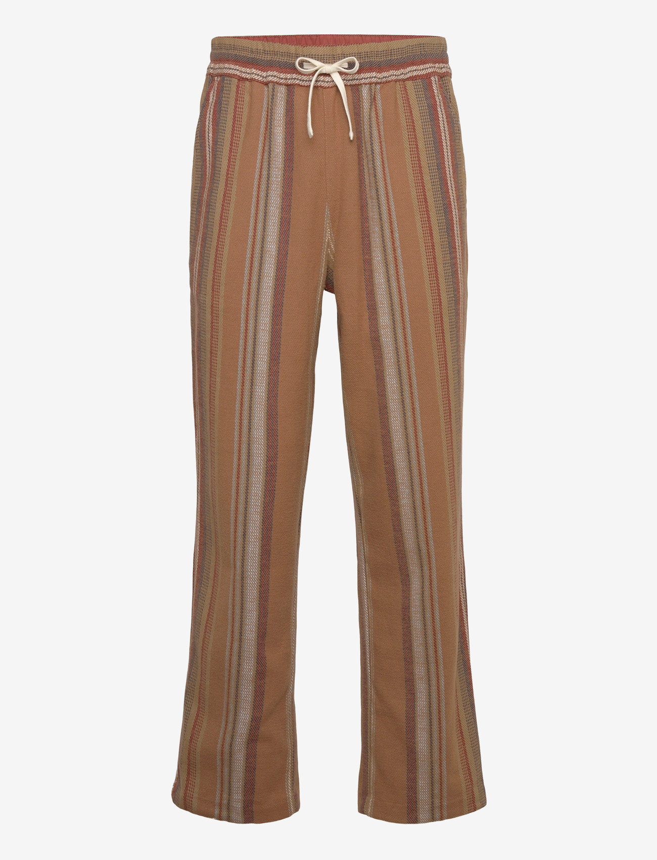 Aimé Leon Dore - Drawstring Pant - casual - brown stripe - 0