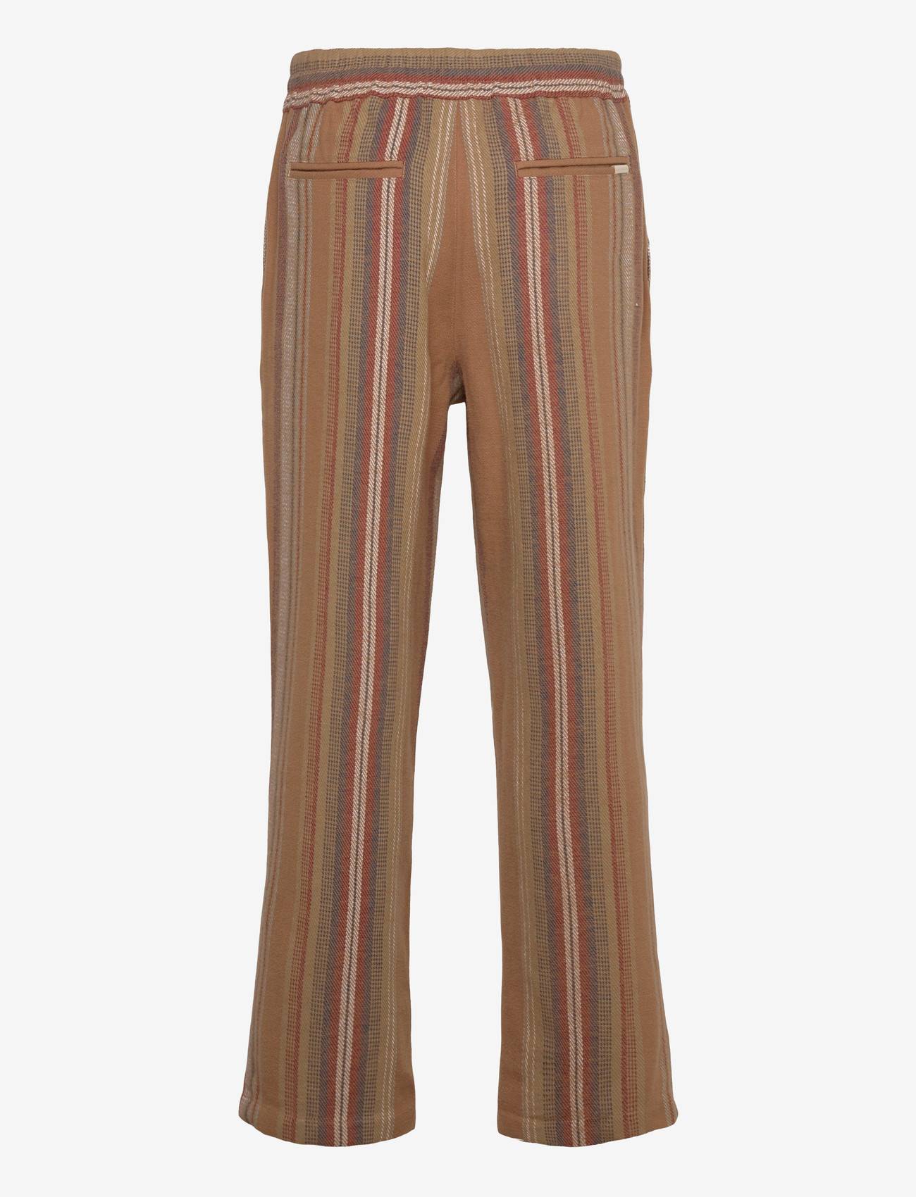 Aimé Leon Dore - Drawstring Pant - casual - brown stripe - 1