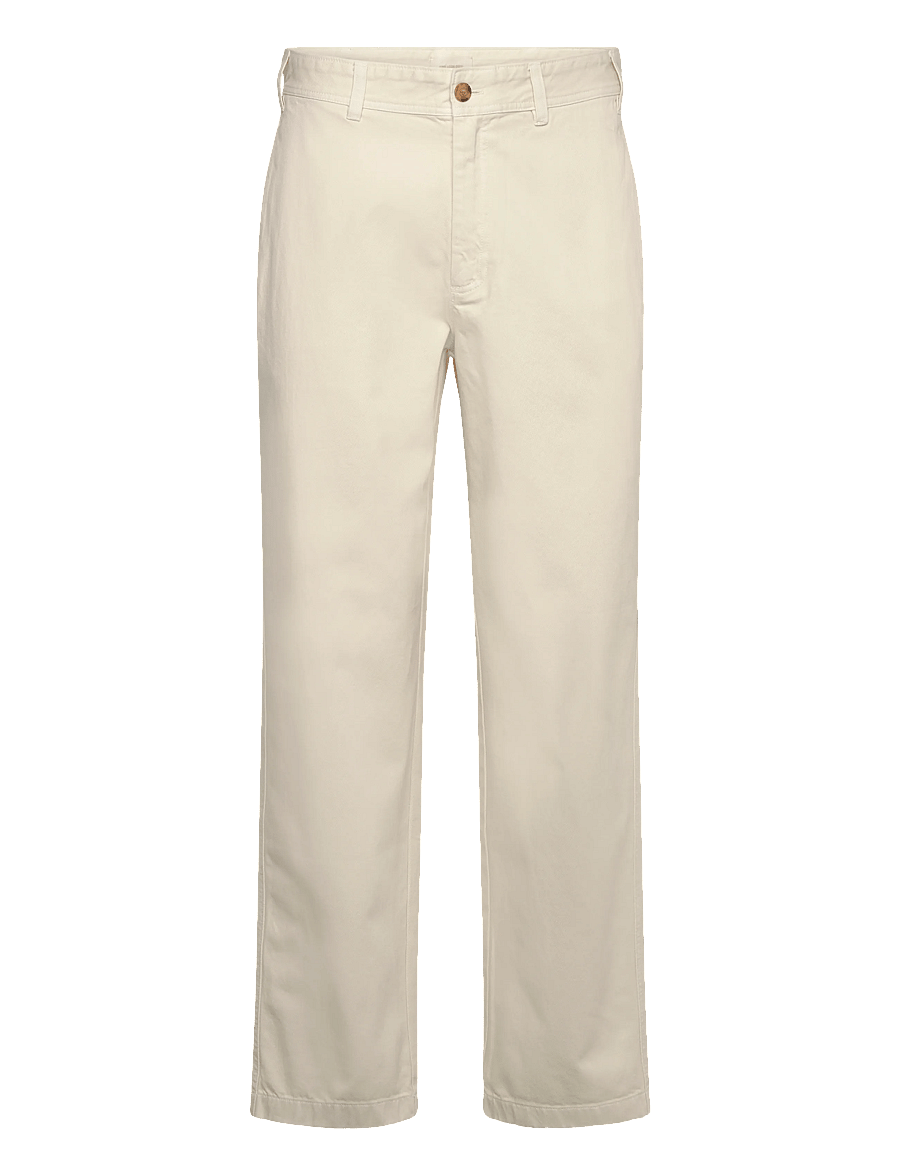 Aimé Leon Dore - Garment Dyed Straight Fit Chino Pant - casual - bone white - 0
