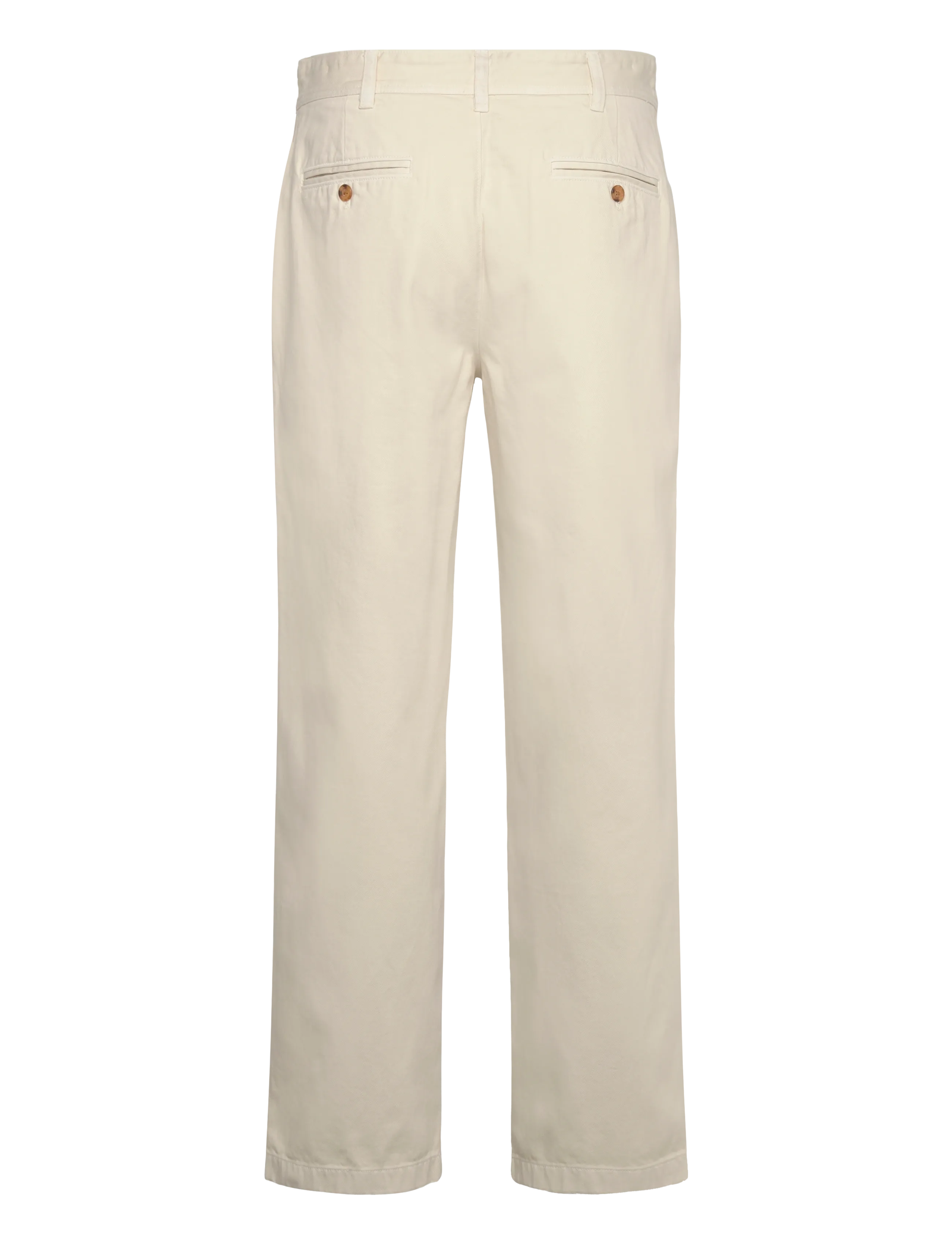 Aimé Leon Dore - Garment Dyed Straight Fit Chino Pant - casual trousers - bone white - 1