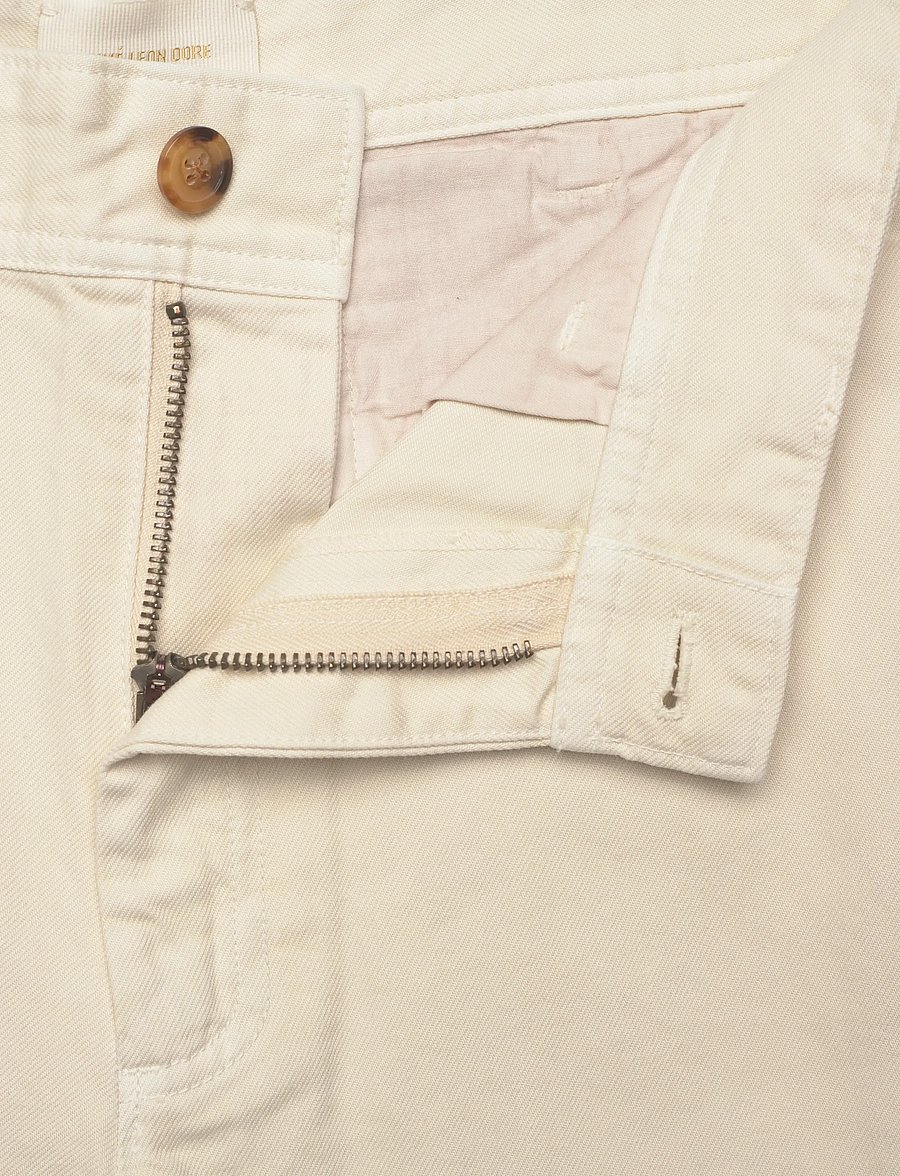 Aimé Leon Dore - Garment Dyed Straight Fit Chino Pant - casual - bone white - 3