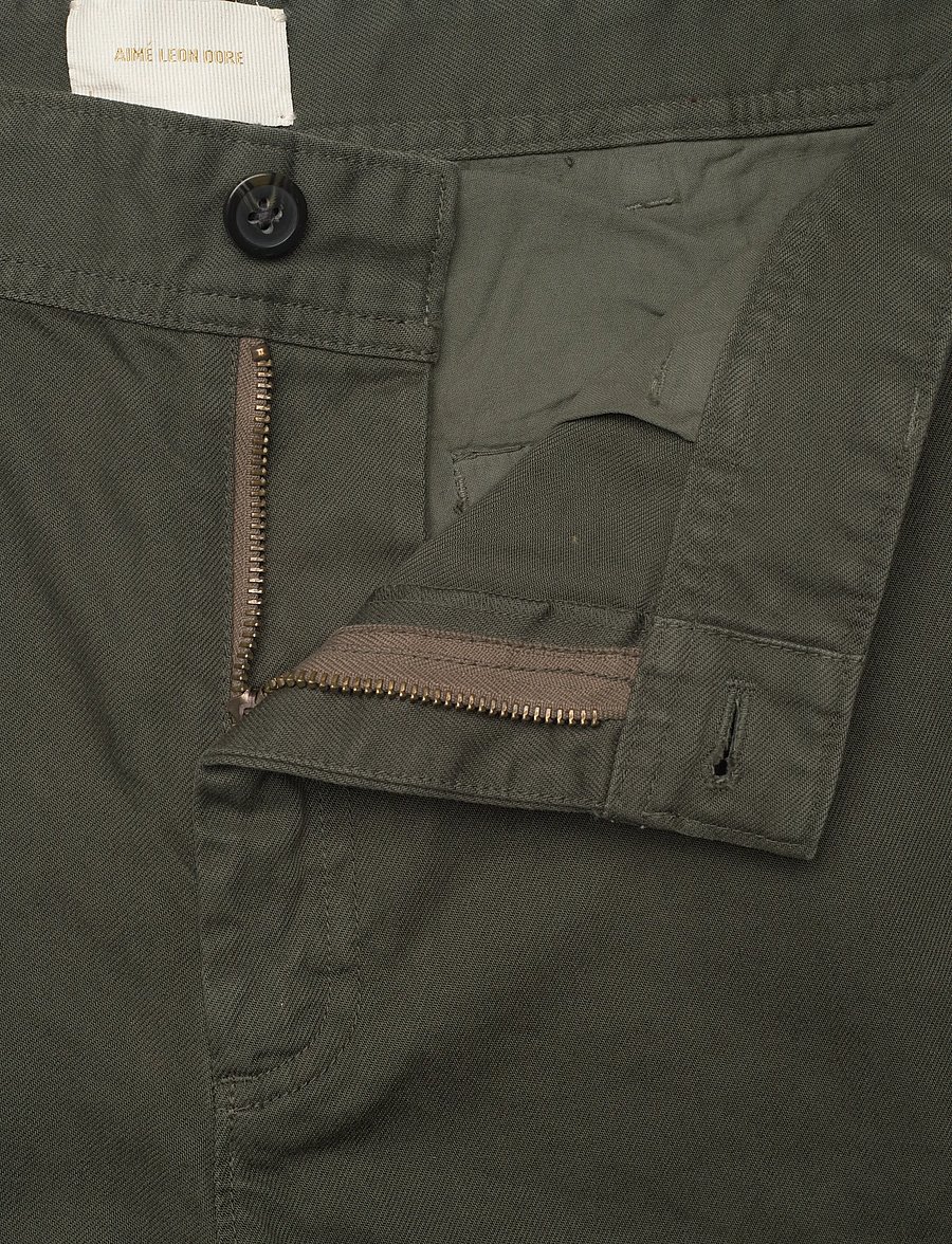 Aimé Leon Dore - Garment Dyed Straight Fit Chino Pant - casual - deep depths - 3