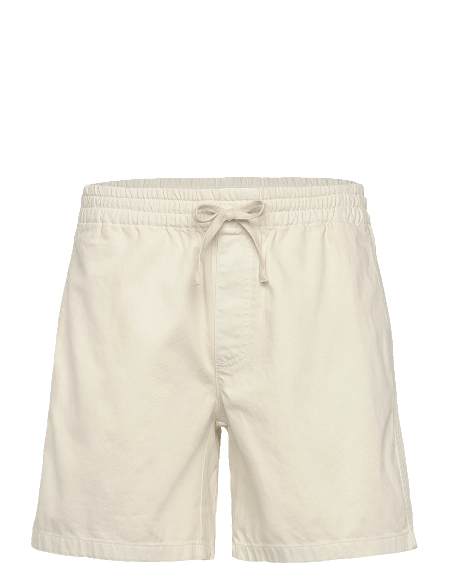 Aimé Leon Dore - Garment Dyed Drawstring Chino Short - casual shorts - bone white - 1