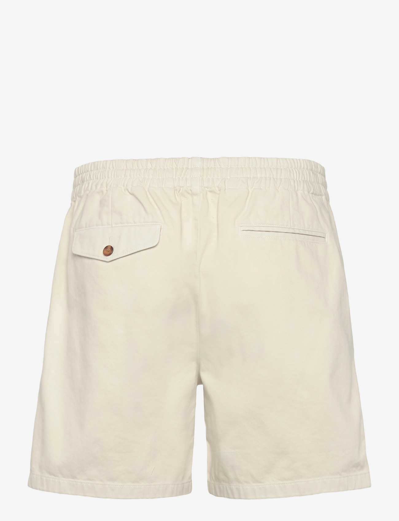 Aimé Leon Dore - Garment Dyed Drawstring Chino Short - casual shorts - bone white - 1