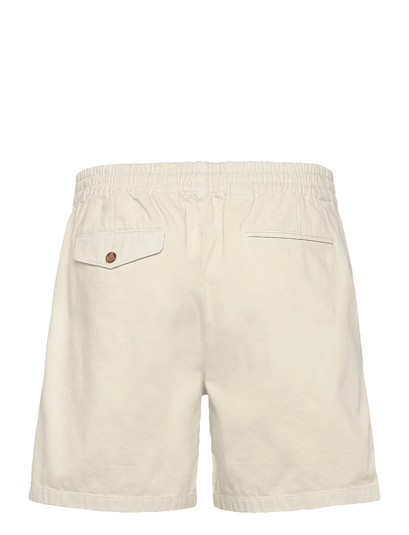 Aimé Leon Dore - Garment Dyed Drawstring Chino Short - casual shorts - bone white - 1