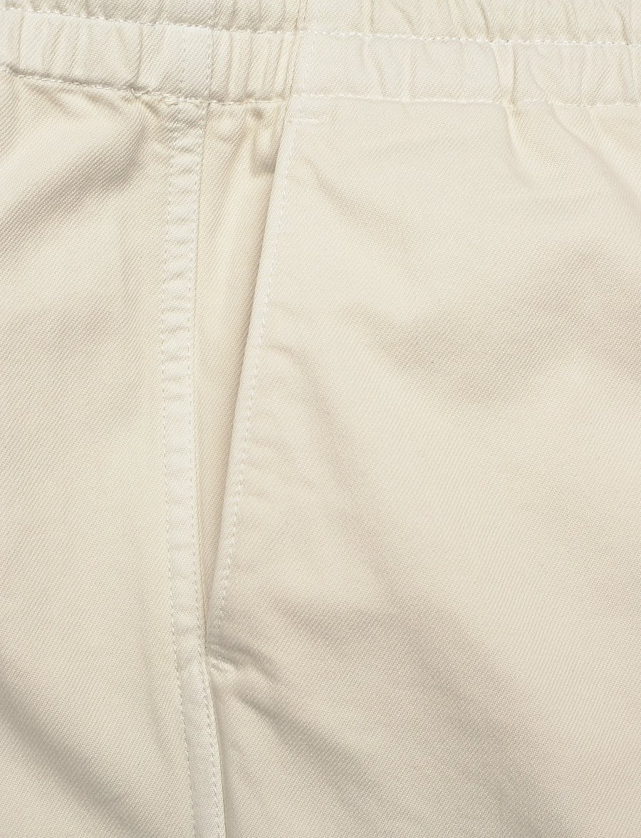 Aimé Leon Dore - Garment Dyed Drawstring Chino Short - casual shorts - bone white - 5