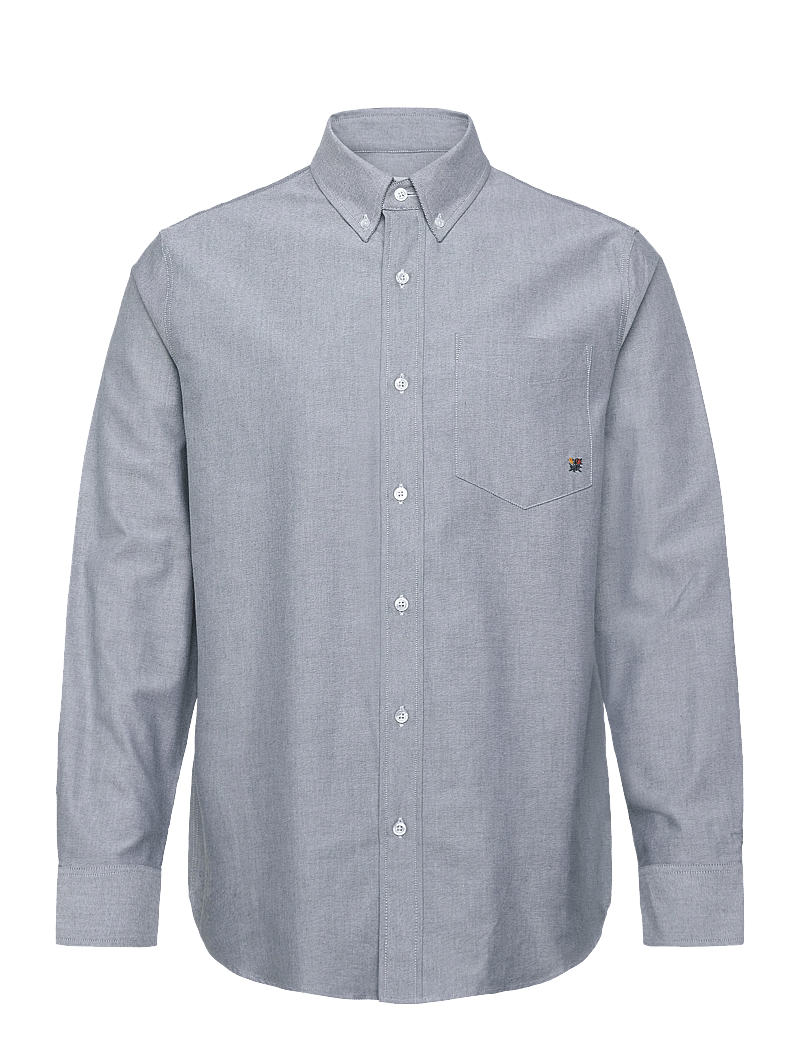 Aimé Leon Dore - Lightweight Oxford Shirt - basic skjorter - pine grove - 0