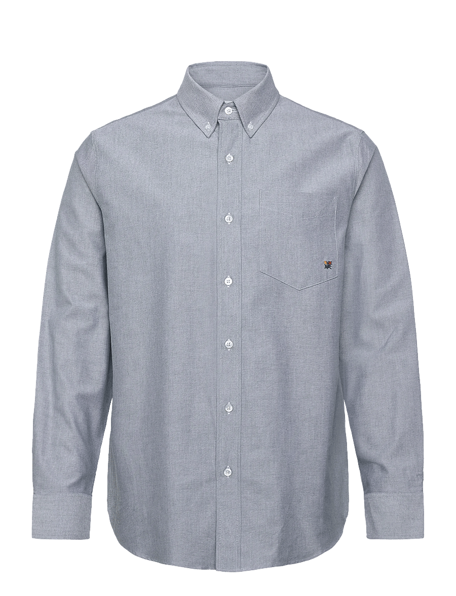 Aimé Leon Dore - Lightweight Oxford Shirt - basic shirts - pine grove - 0