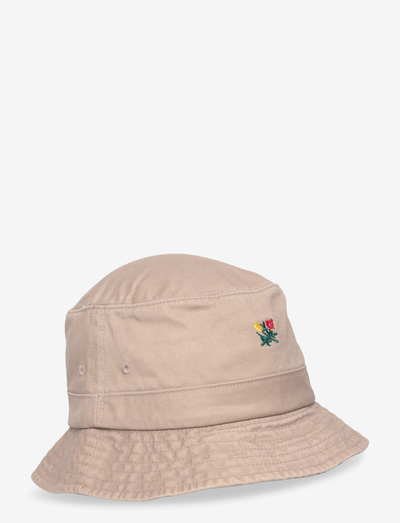Aimé Leon Dore - Brushed Crest Bucket Hat - bucket hats - khaki - 0