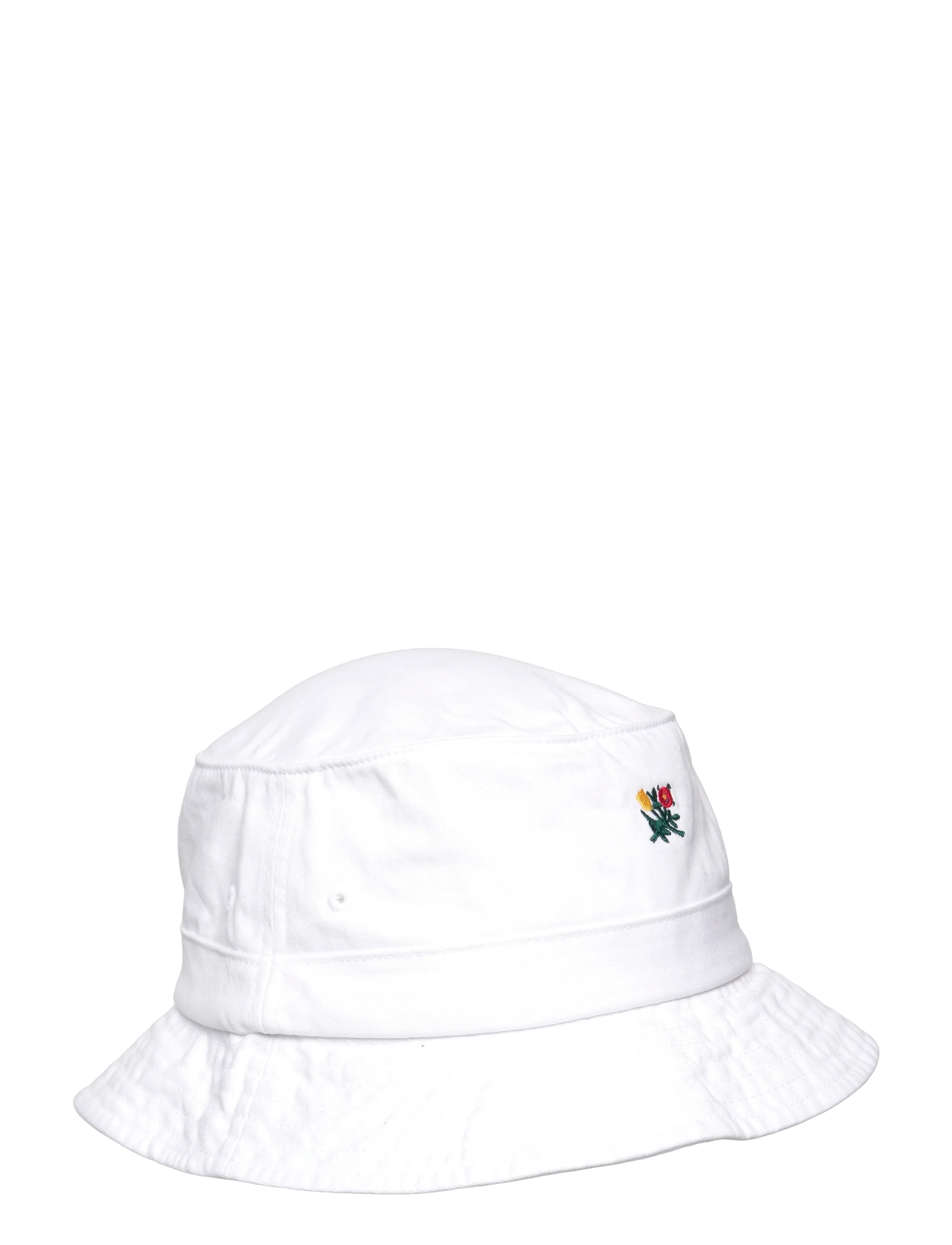 Aimé Leon Dore Brushed Crest Bucket Hat - Letzte Chance - WHITE / white