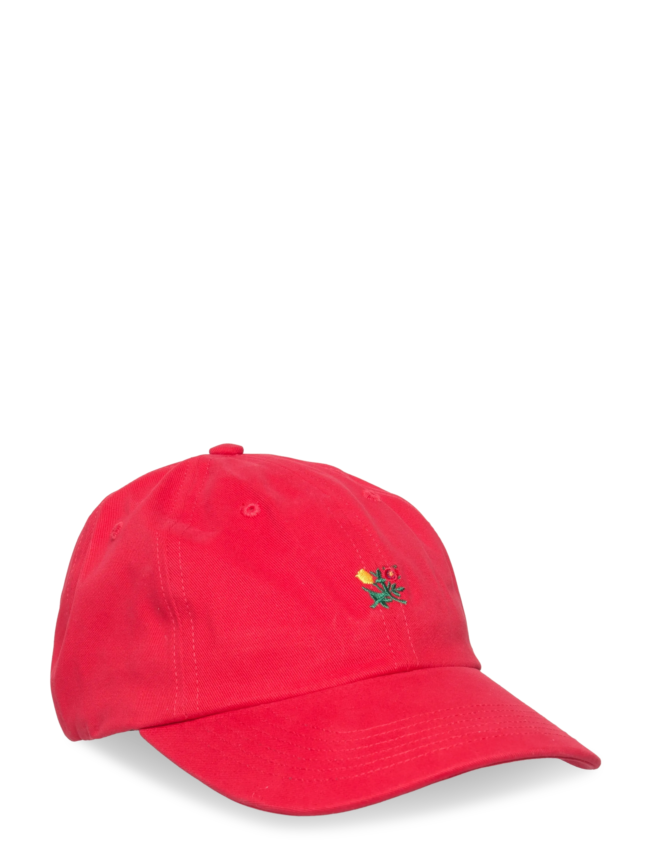 Brushed Crest Hat - RED