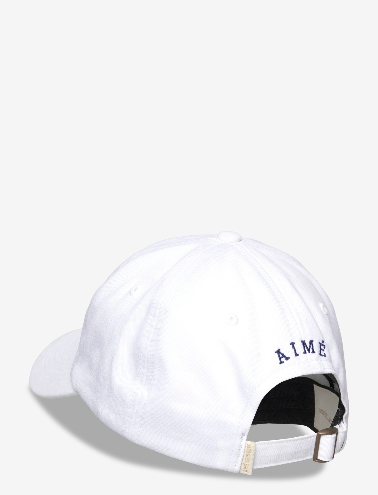 Aimé Leon Dore - Brushed Crest Hat - mütsid ja nokkmütsid - white - 1